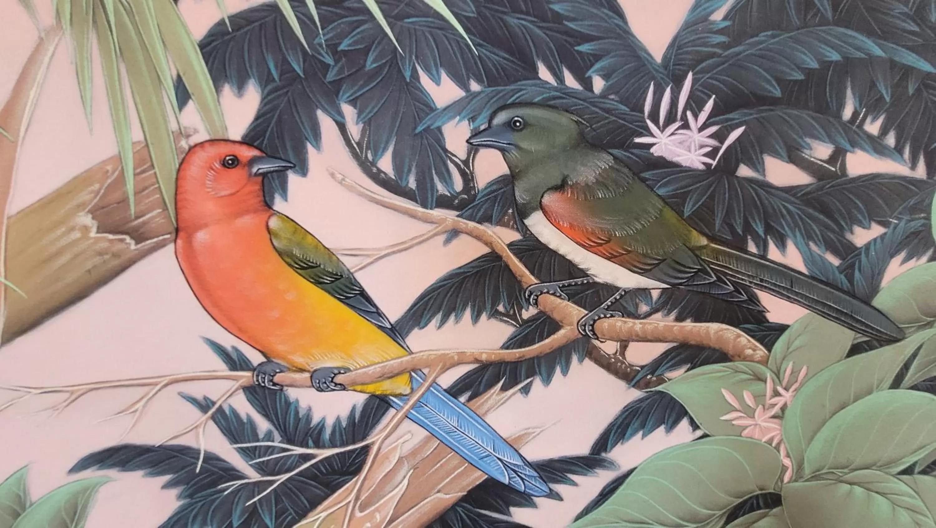 Decorative detail in FAUNA Montevideo