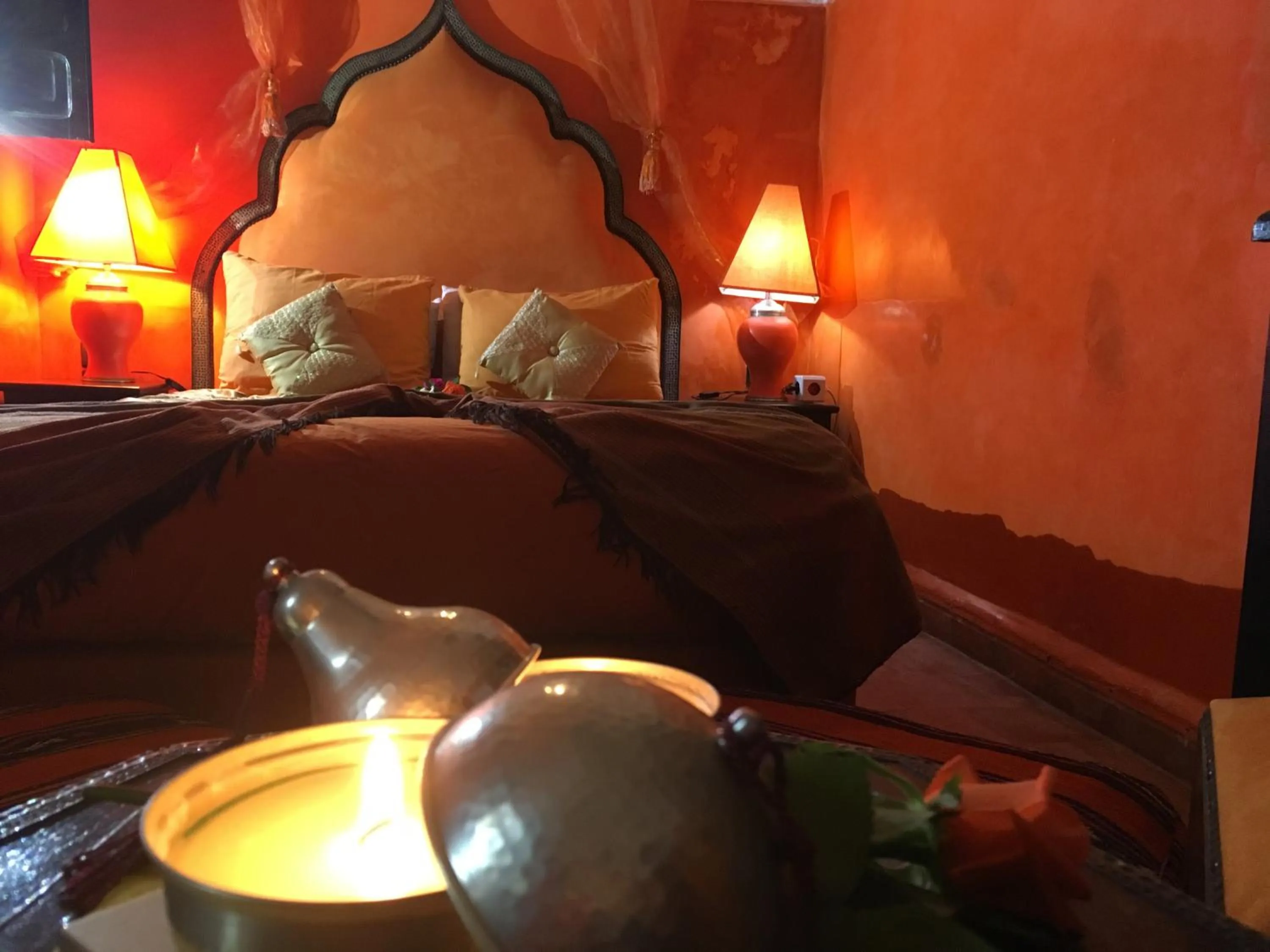 Photo of the whole room, Bed in Riad Eloise