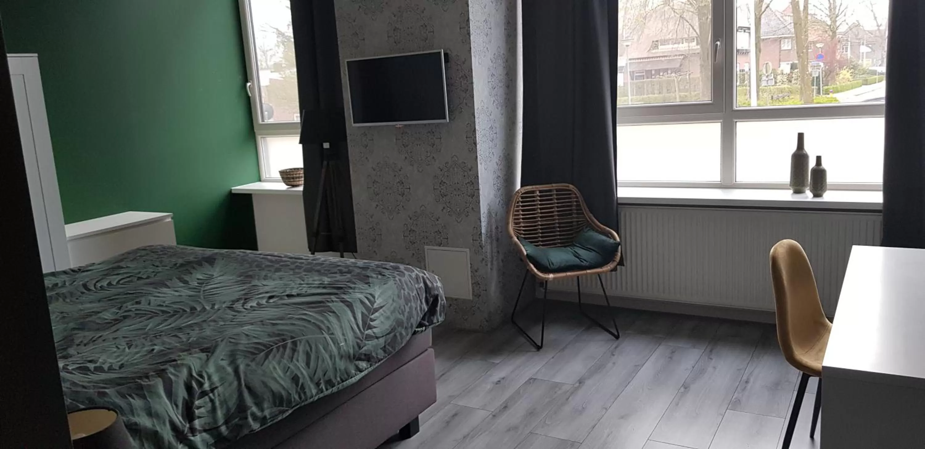 Bed in B&B de Wilhelminaschool