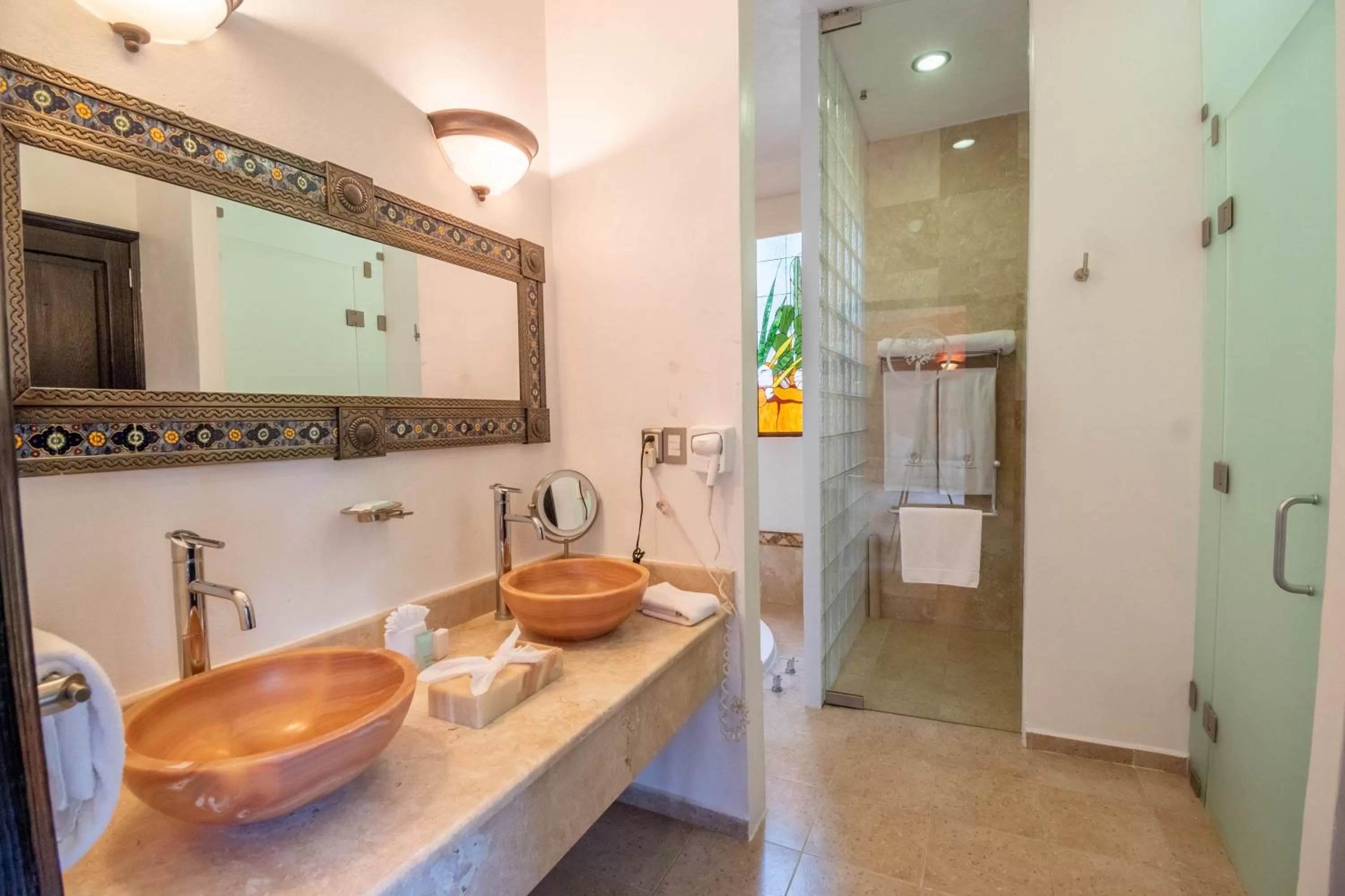 Shower in Quinta Las Acacias Hotel Boutique