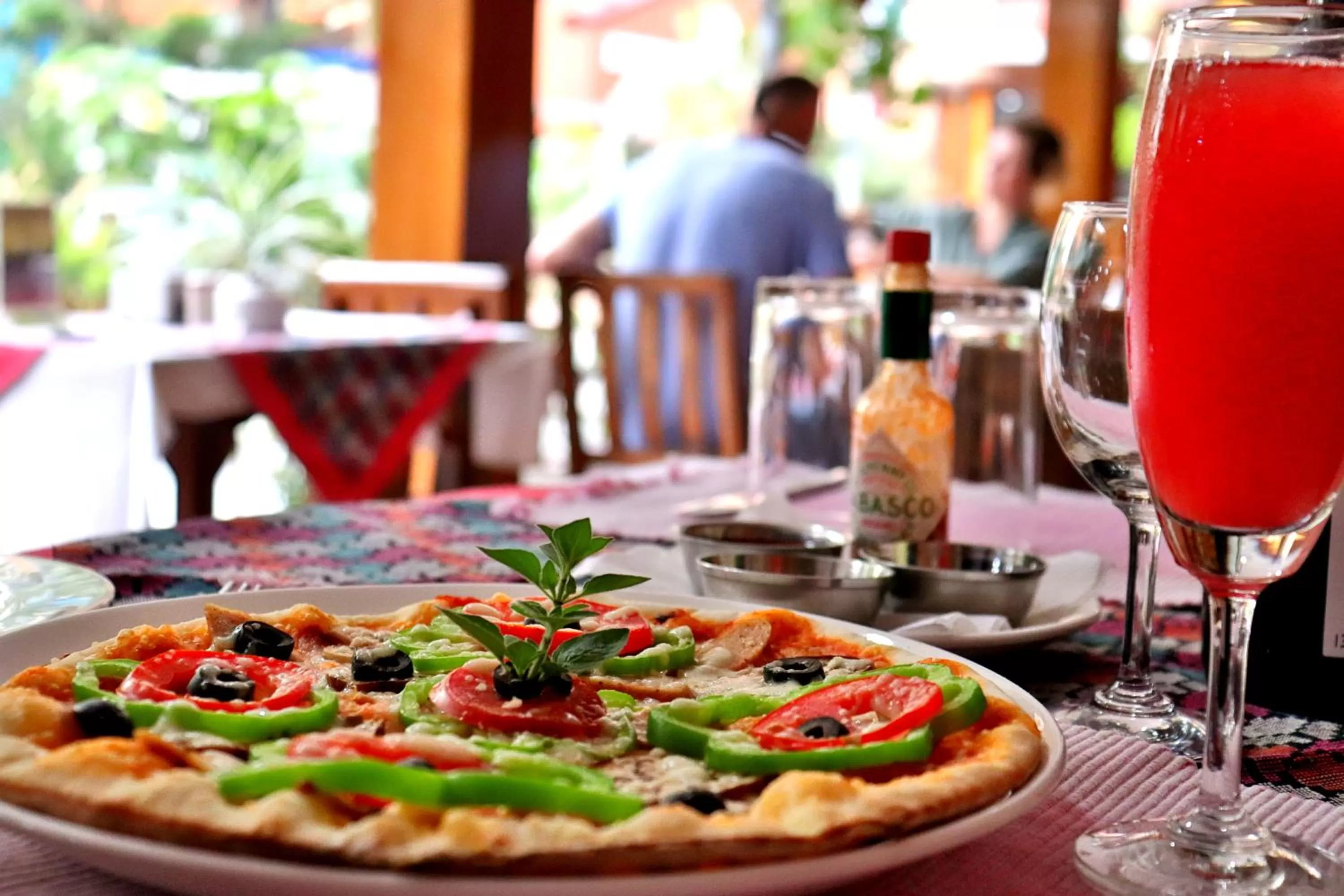 Food close-up in Apsara Boutique Hotel