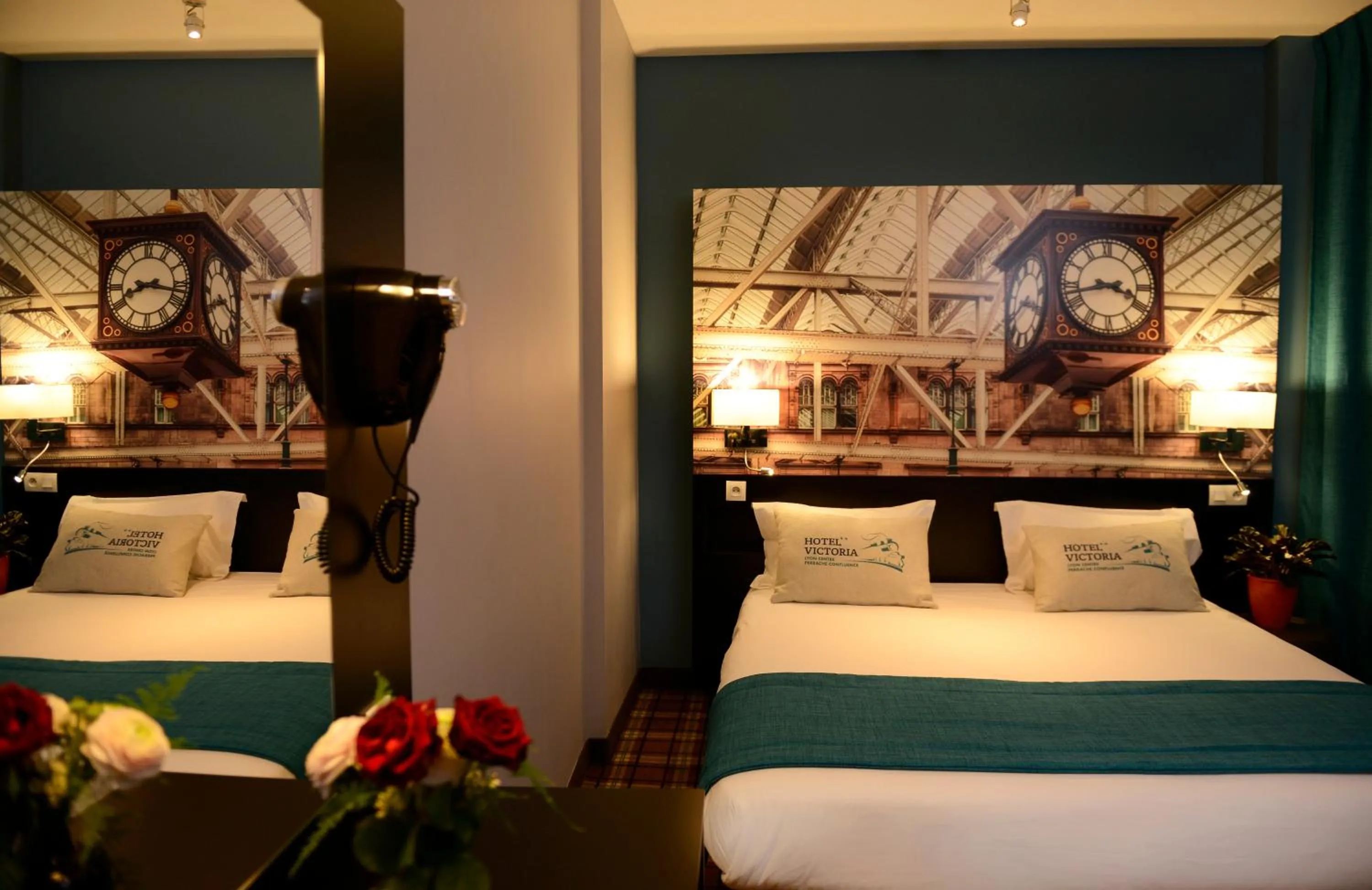 Bed in Hotel Victoria Lyon Perrache Confluence