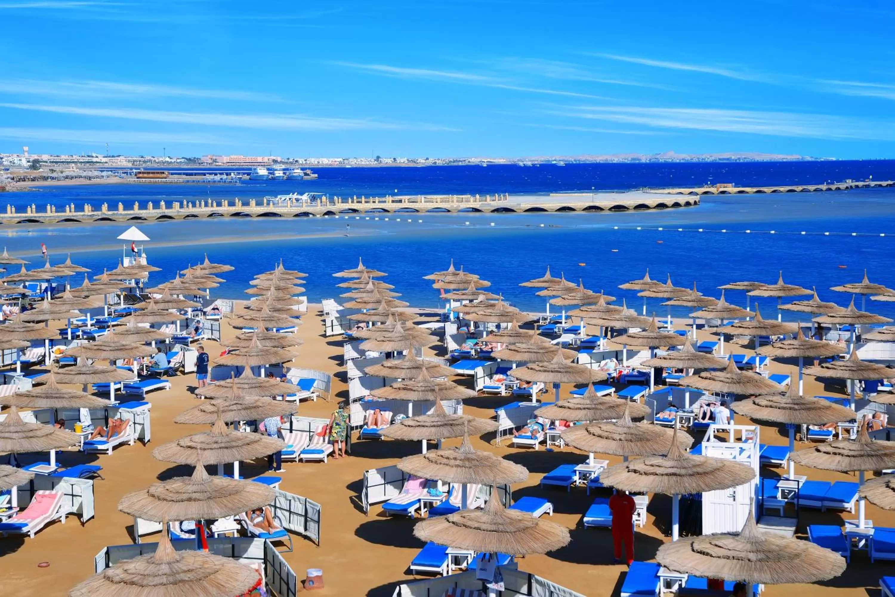 Beach in Pickalbatros Dana Beach Resort - Aqua Park