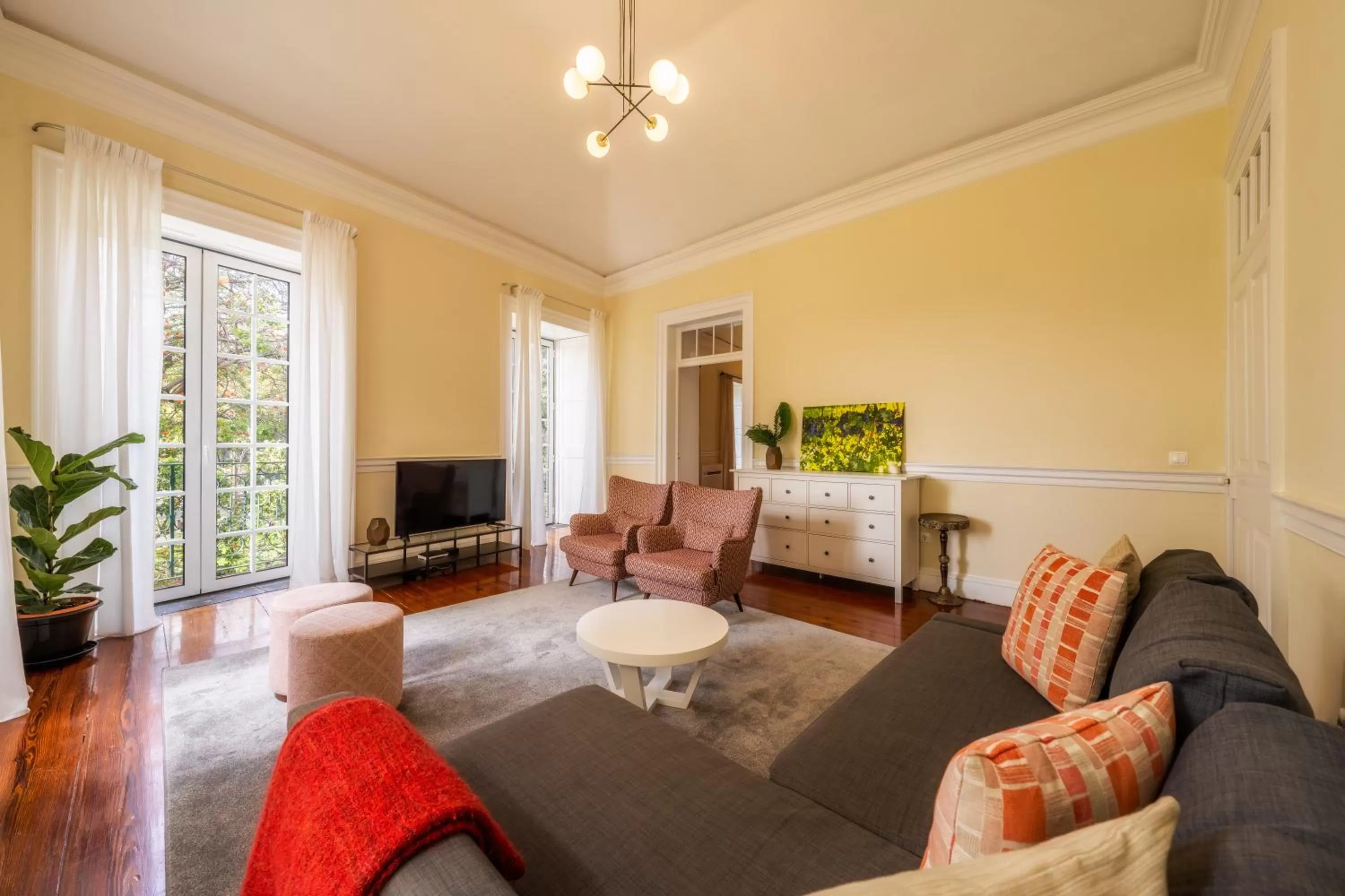 Bed in The Wine Lodges by An Island Apart