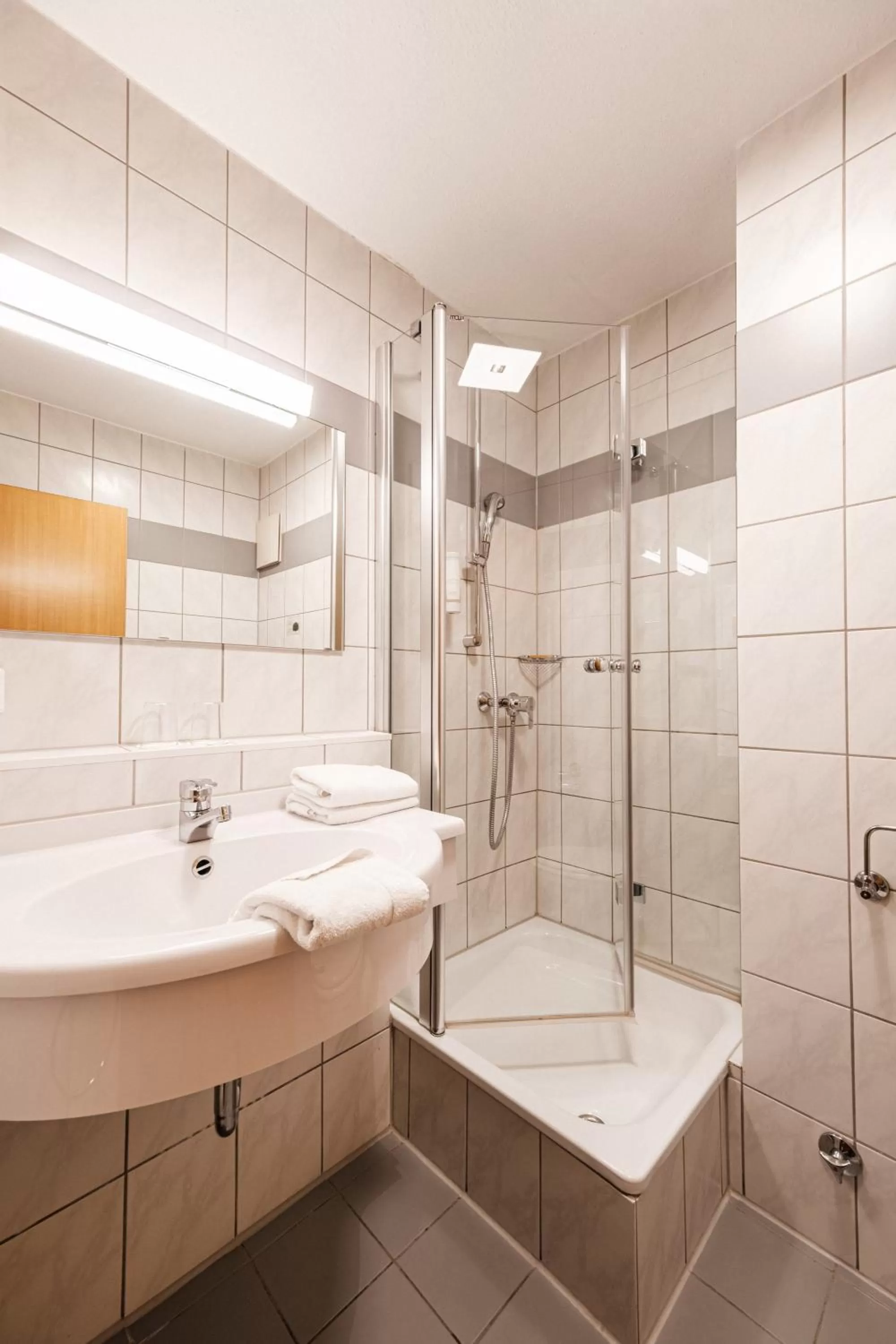 Shower in Hotel Residenz Pforzheim