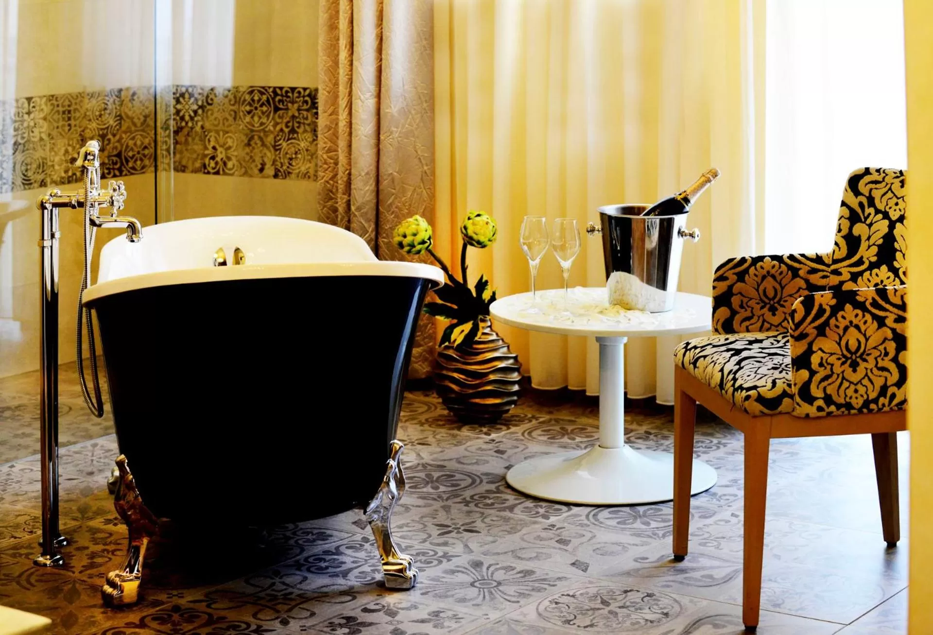 Decorative detail in MOMENTS Boutique Hotel