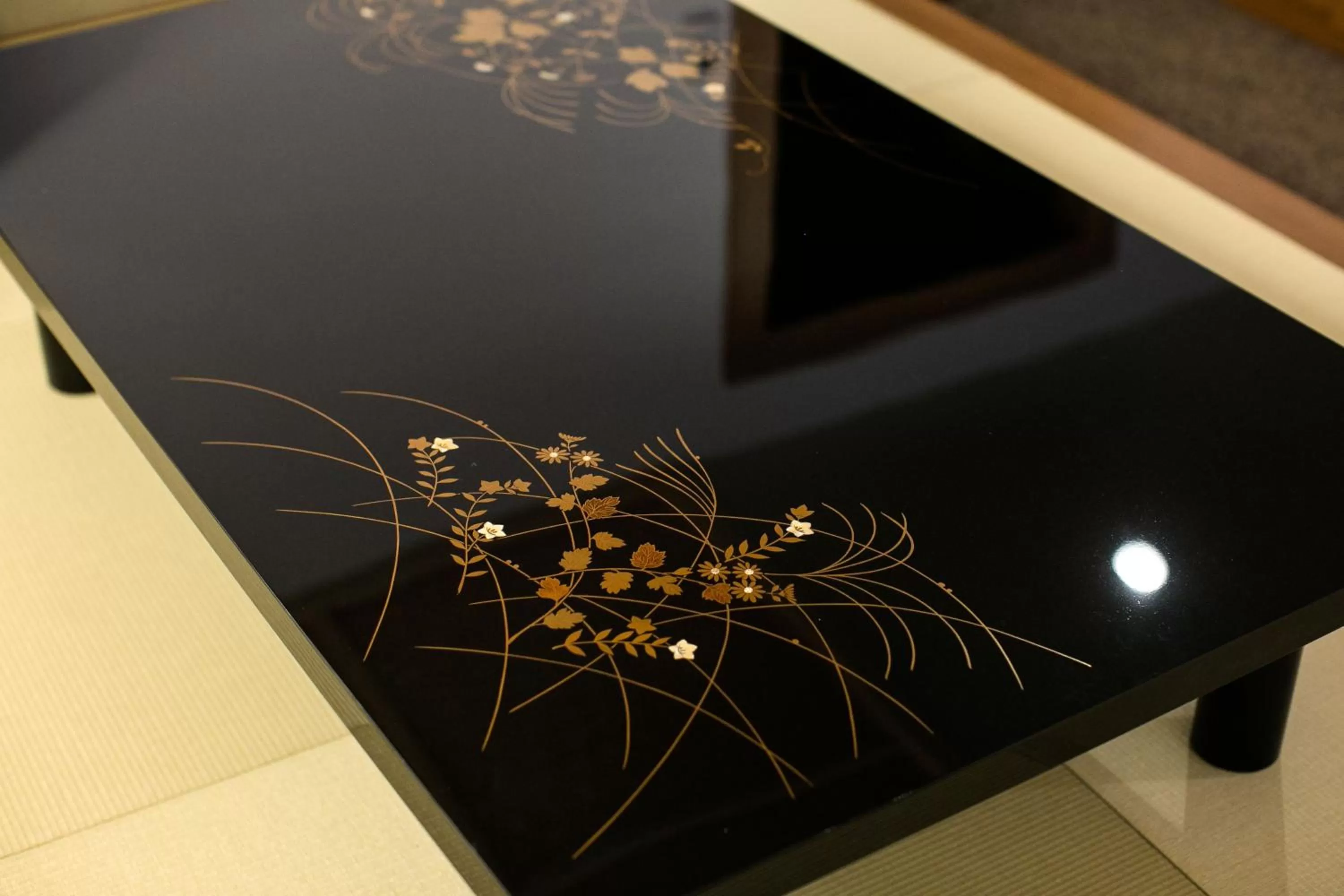 Decorative detail in Kyoto Kamanza Hotel