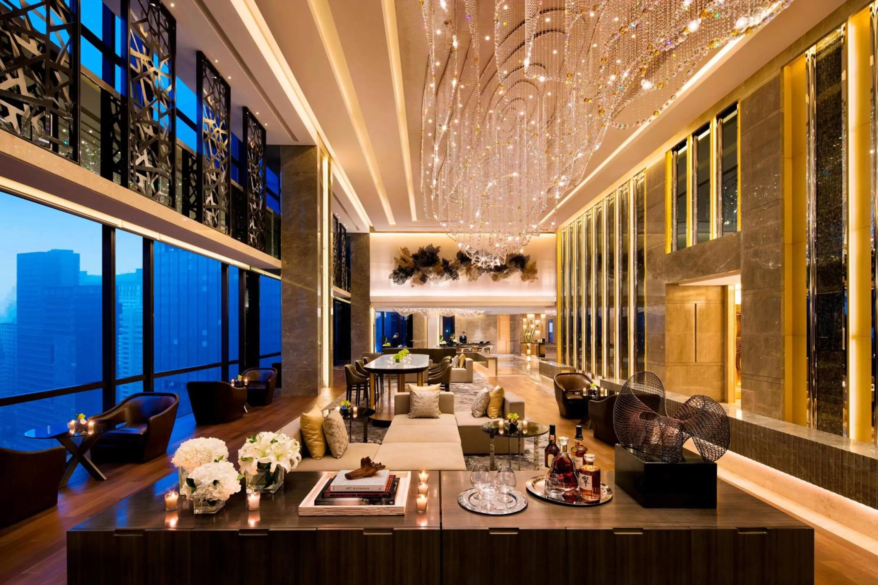 Lounge or bar in JW Marriott Hotel Chengdu