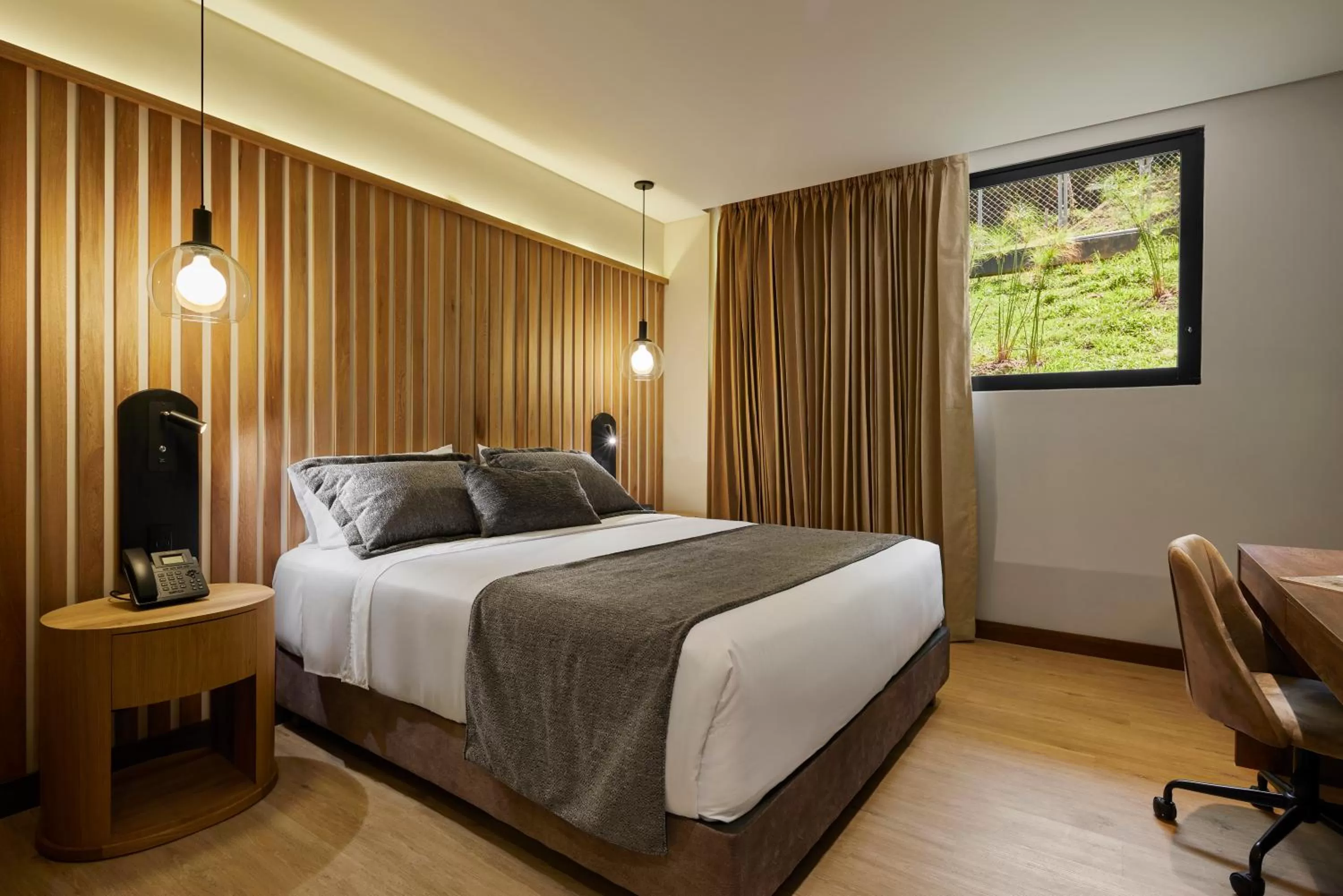 Bed in Blues Suites Medellín