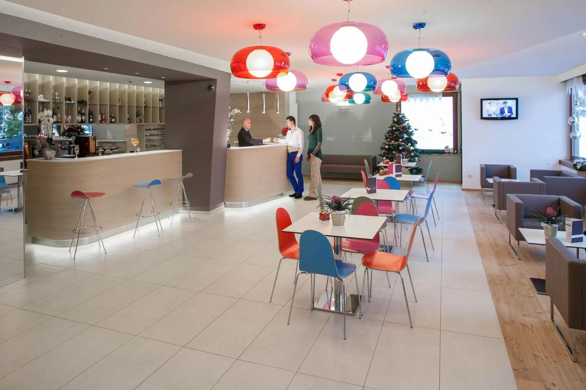 Lobby or reception in Hotel Villaggio Nevada