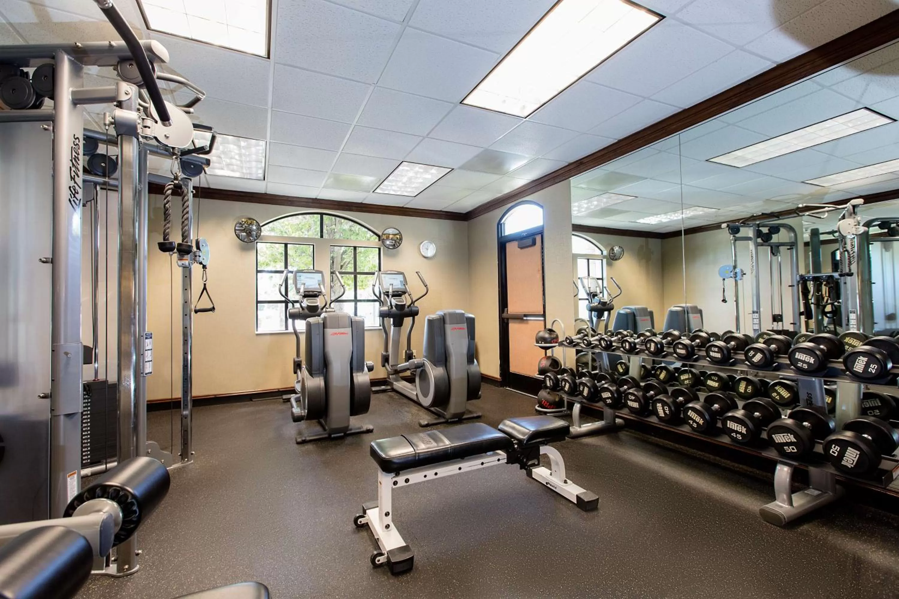 Fitness centre/facilities in Hyatt House San Ramon