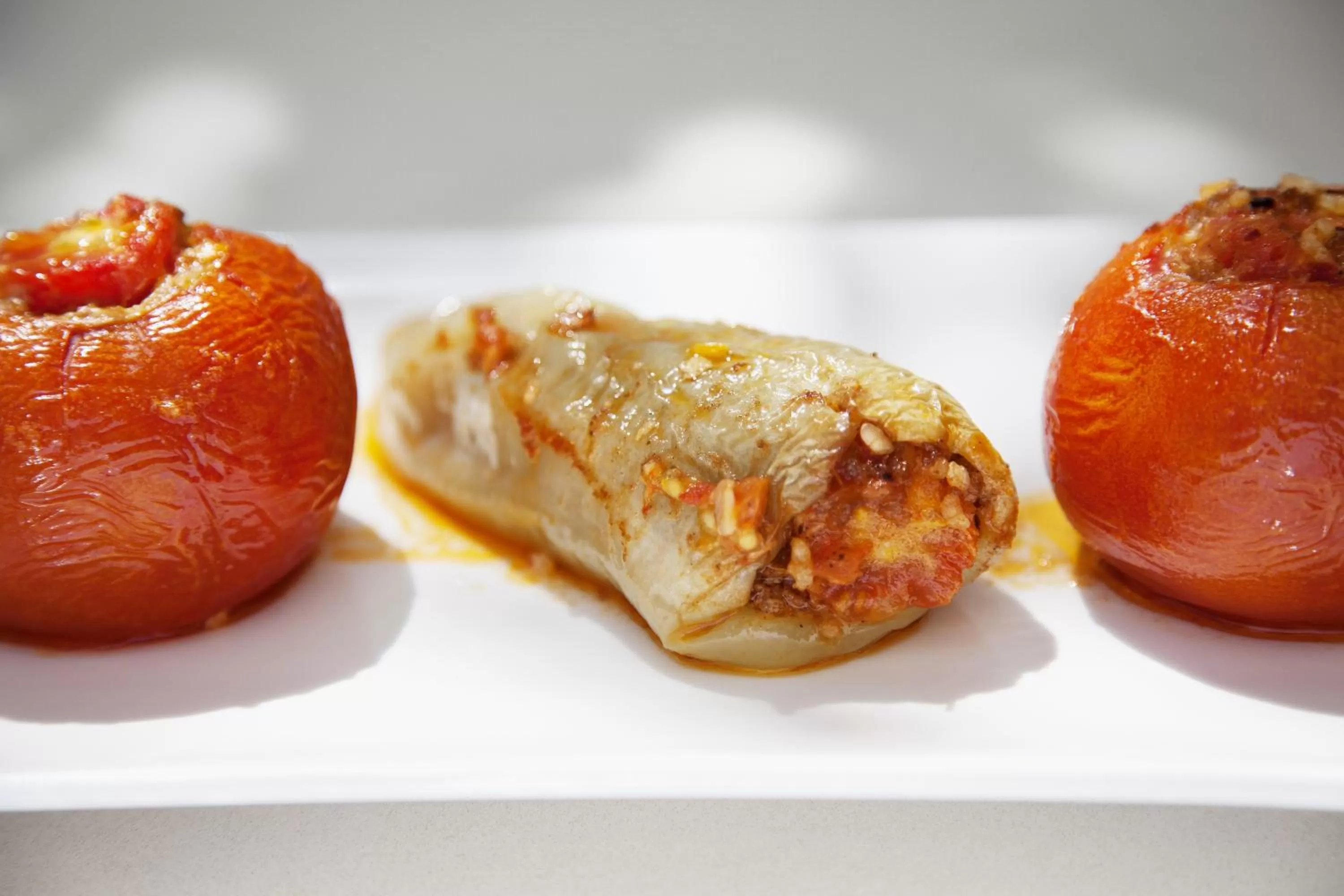 Food close-up in Hotel Gracanica