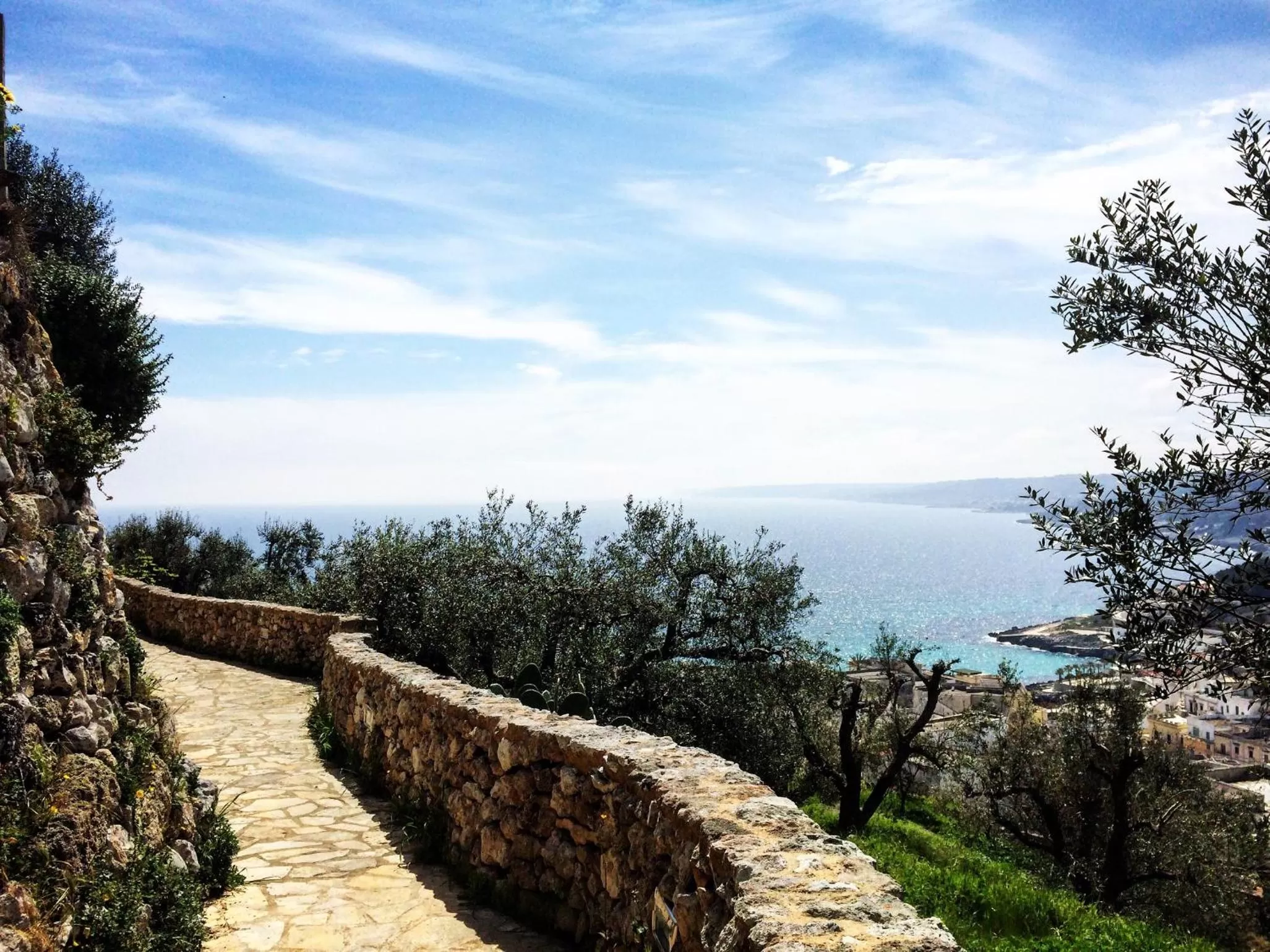 Natural landscape in B&B La Rosa Antica