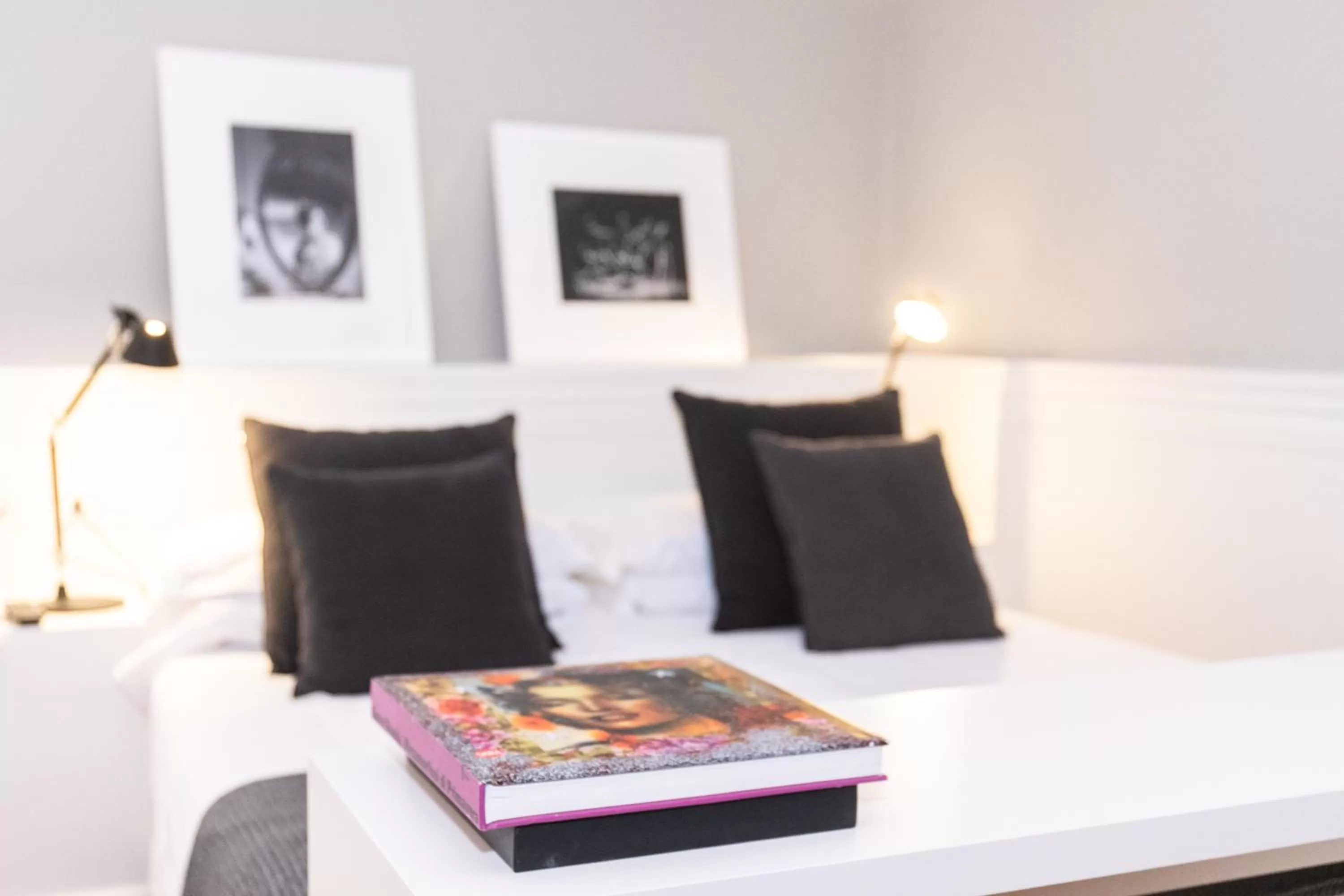 Bed in Hotel Clitunno