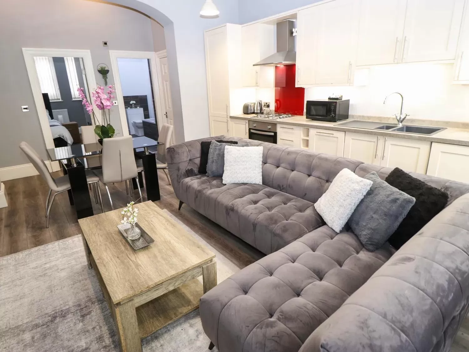 Seating Area in St John's North Hotel Apartments