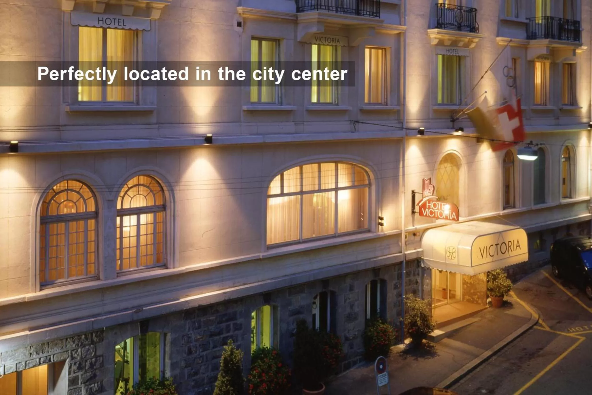 Facade/entrance in Hotel Victoria