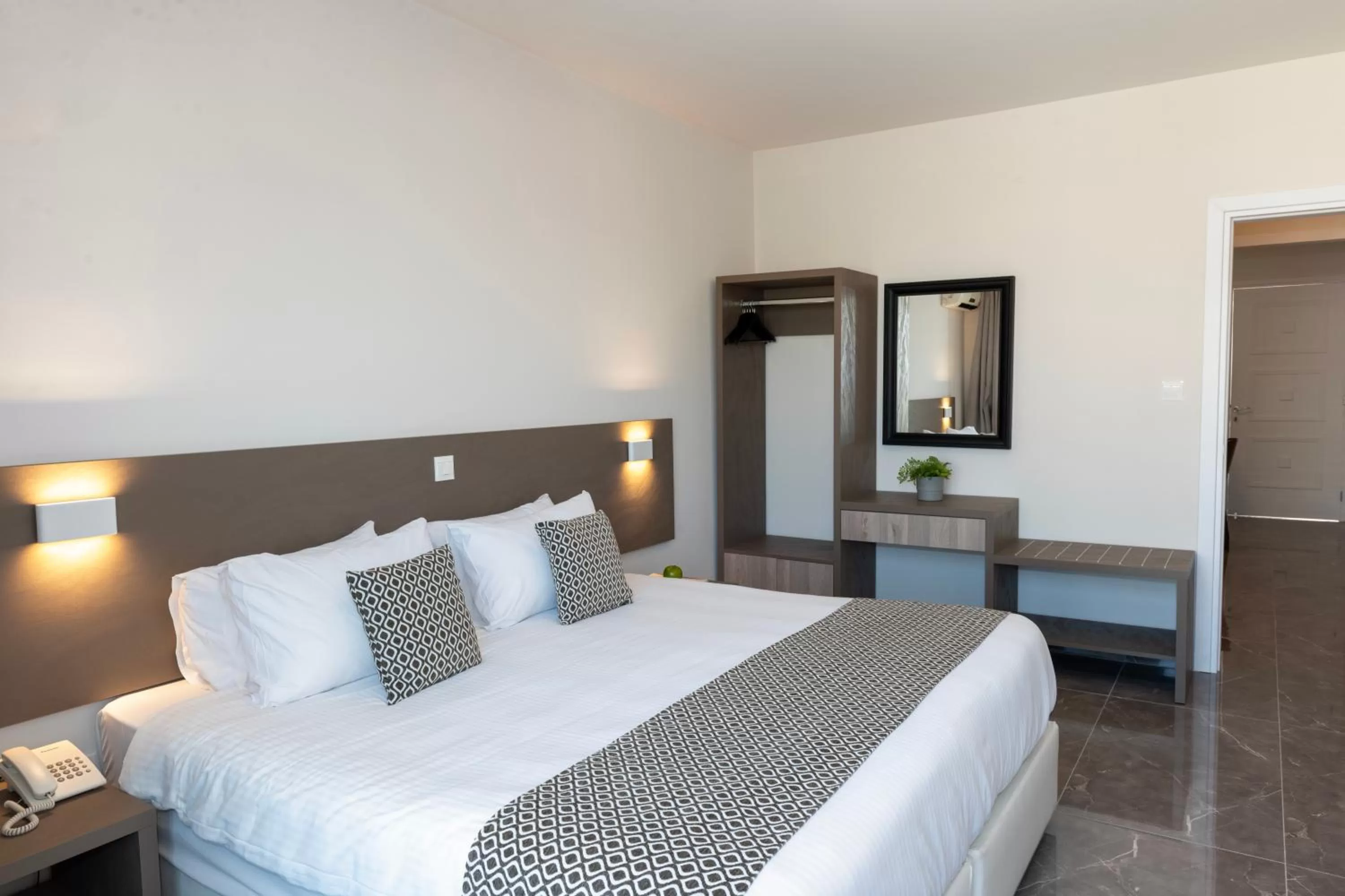 Bed in Blazer Residence