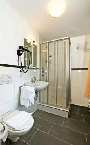 Bathroom in Hotel Restaurant Adler