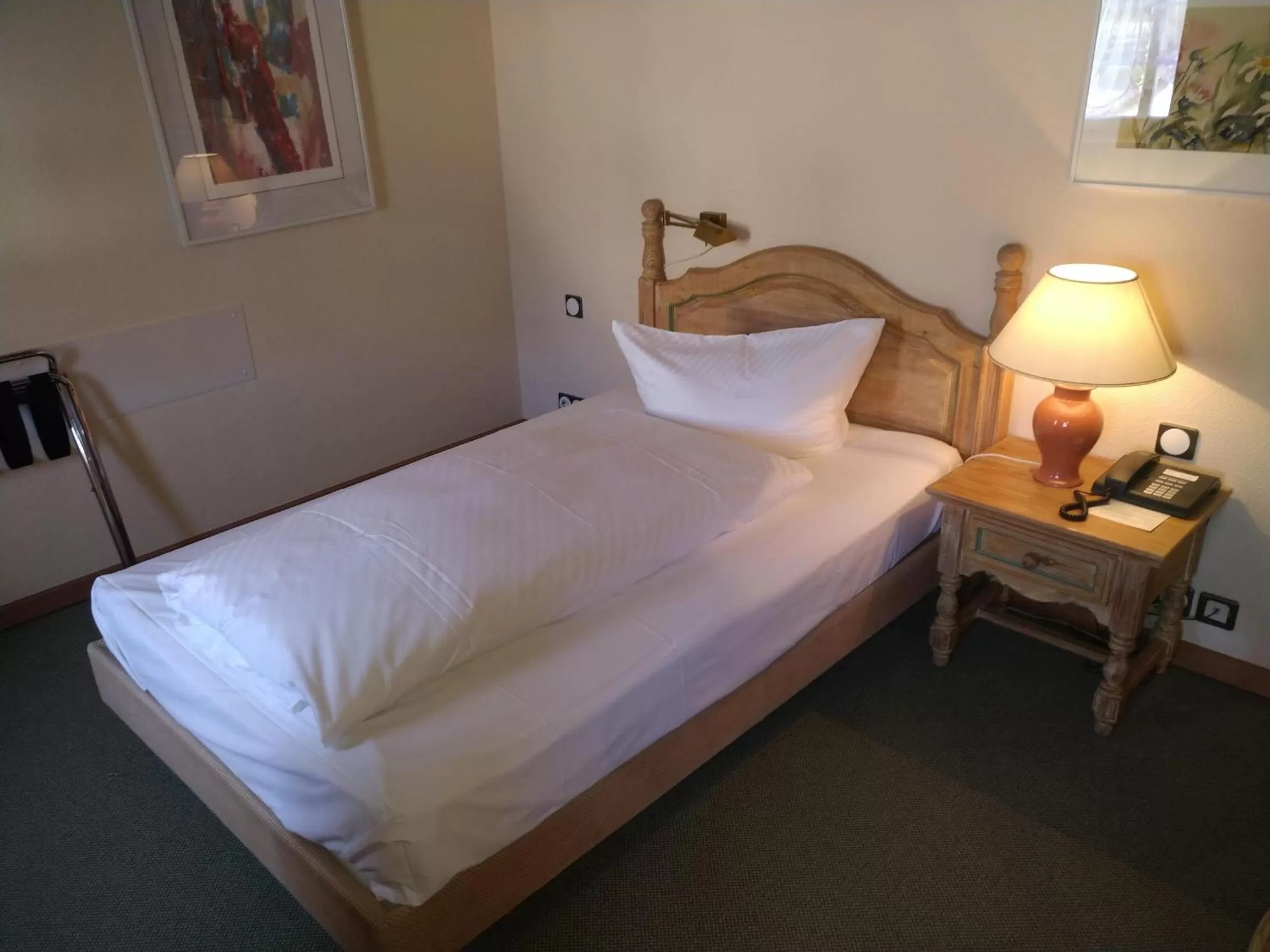 Photo of the whole room, Bed in Landhotel Hirsch