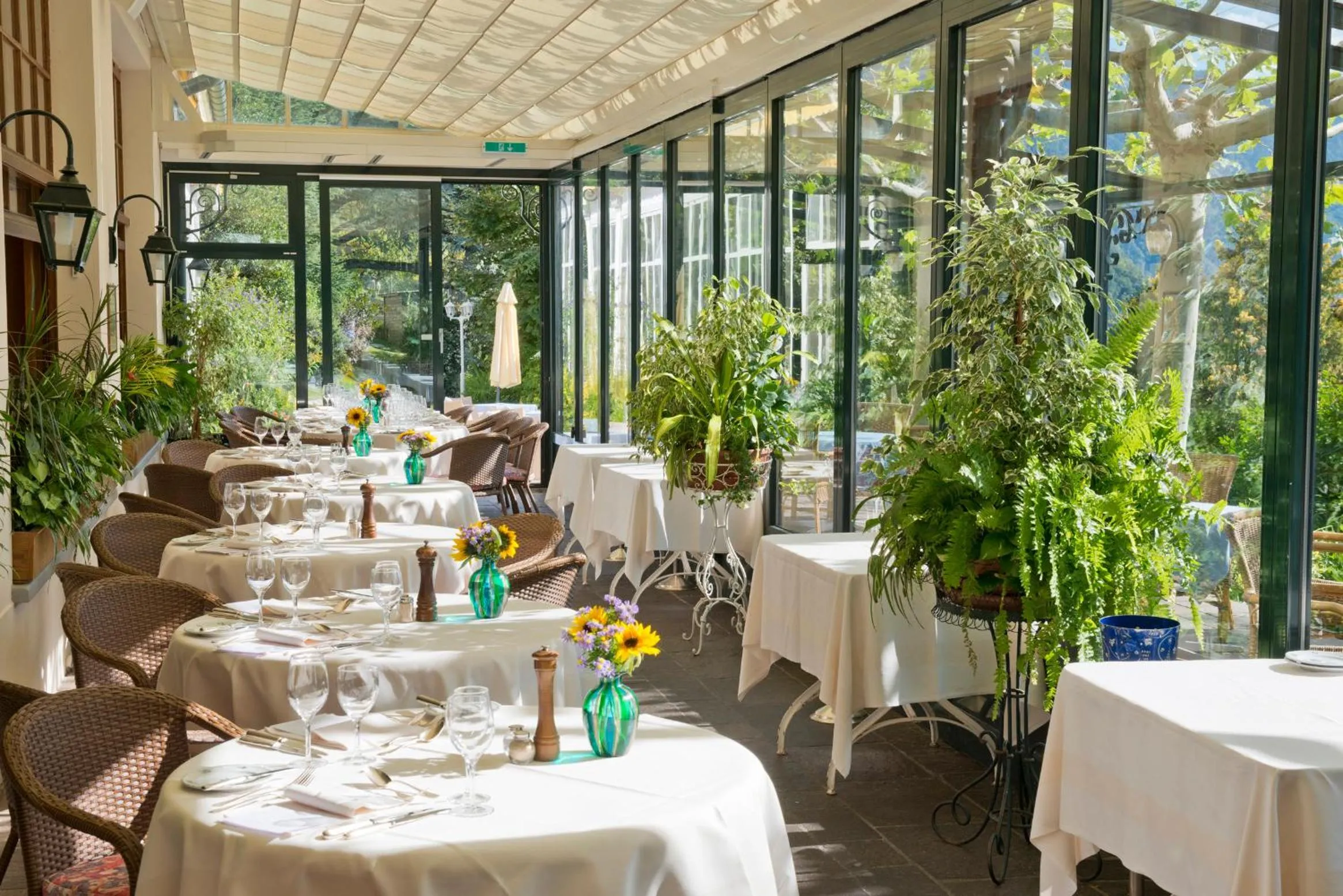 Restaurant/places to eat in Hotel Victoria Glion