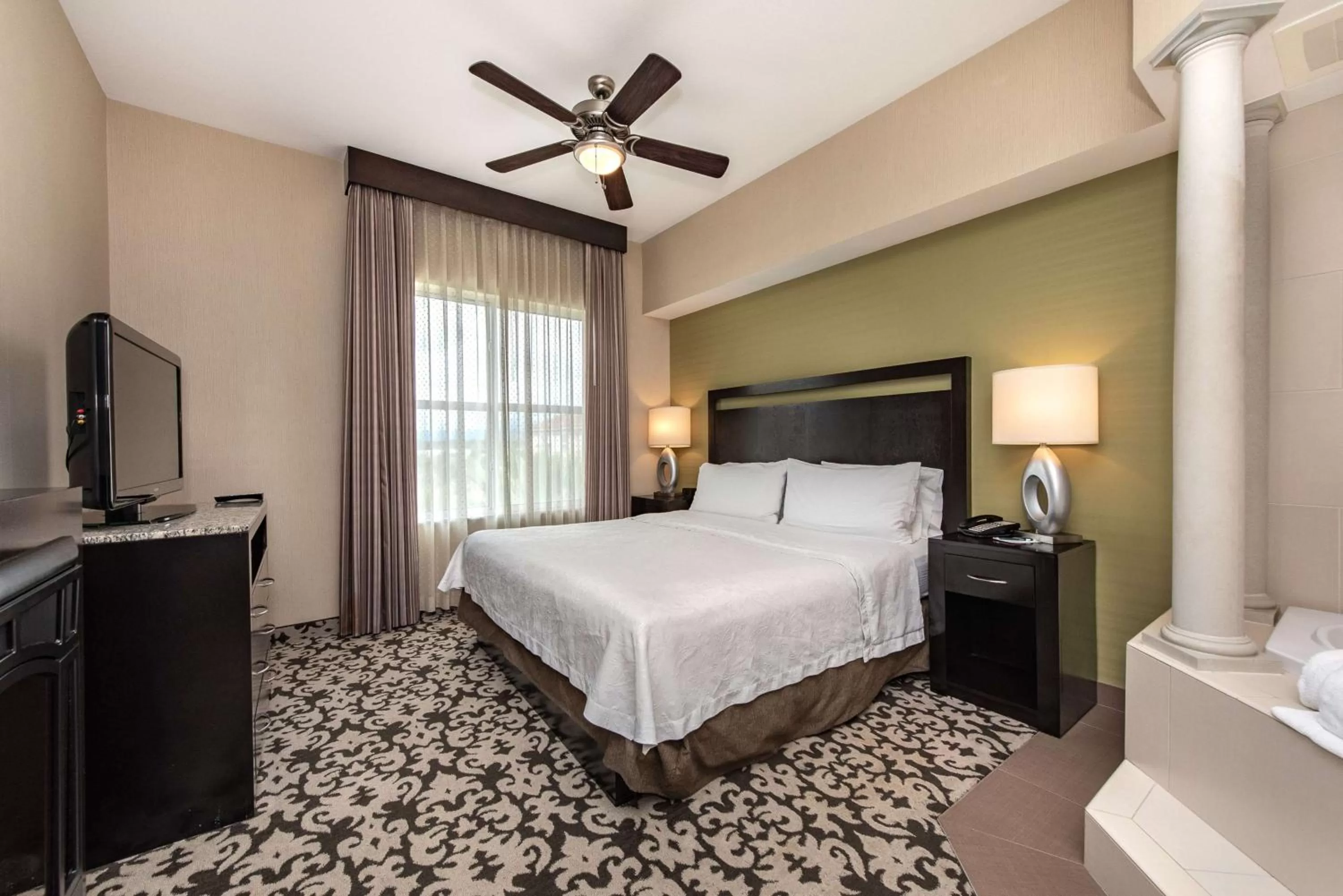 Bed in Homewood Suites by Hilton Oxnard/Camarillo