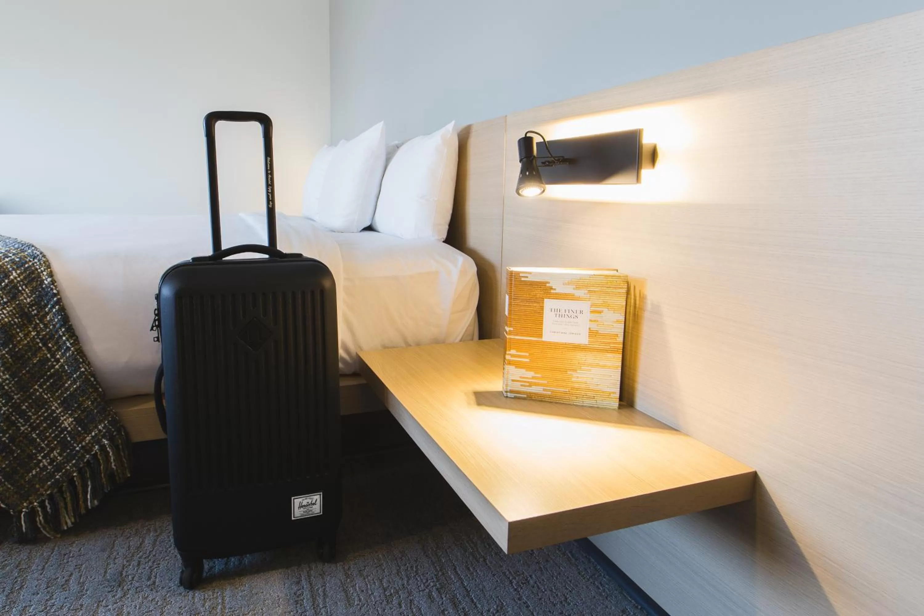 Bed in Inn at the Forks