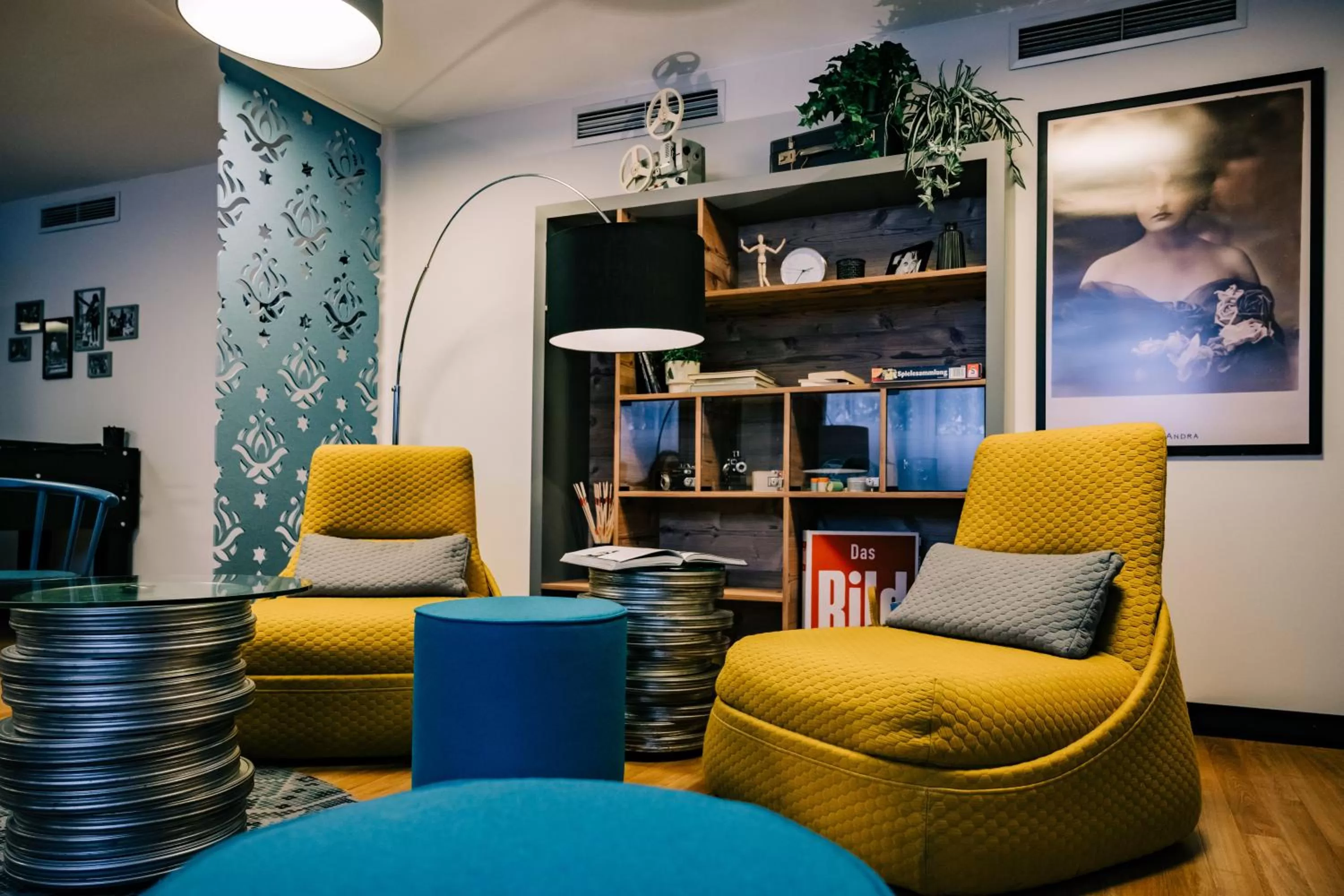 Living room in Vienna House Easy by Wyndham München