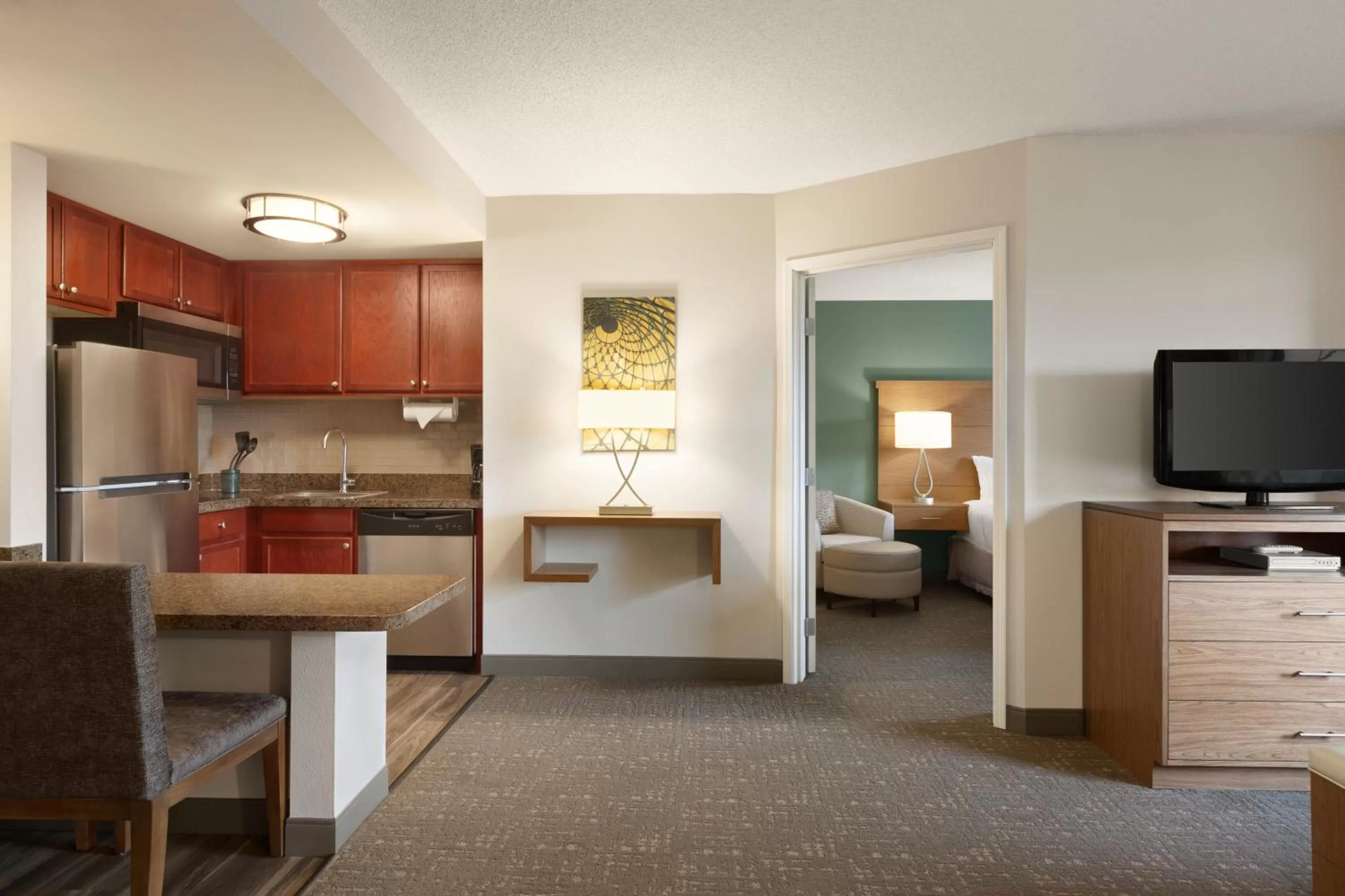 Photo of the whole room, Bed in Staybridge Suites Tampa East- Brandon by IHG