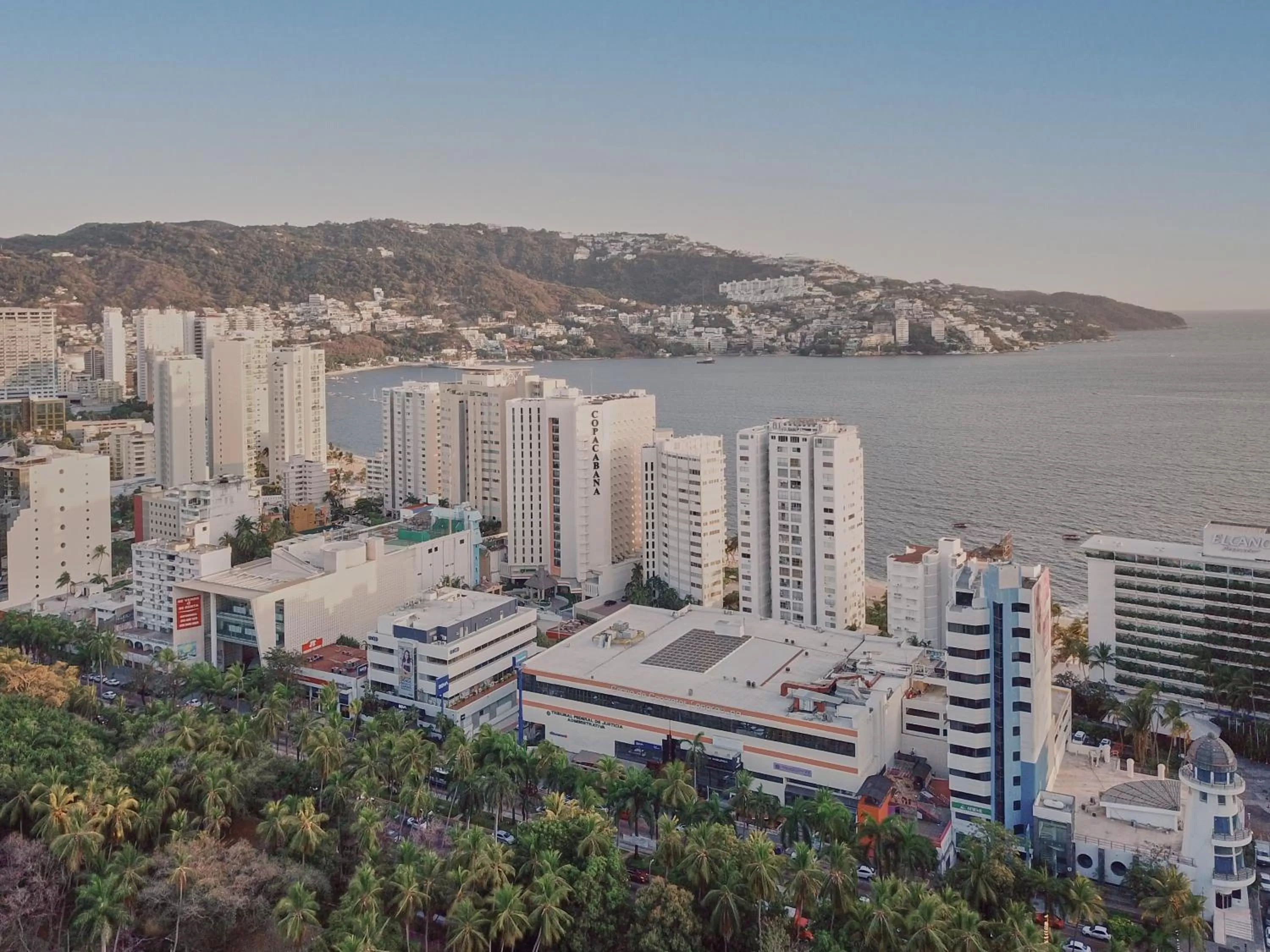 Bird's eye view in Copacabana Beach Hotel Acapulco