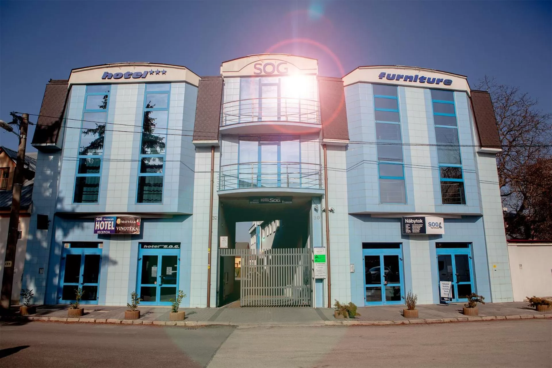 Property Building in garni Hotel S.O.G.* * *