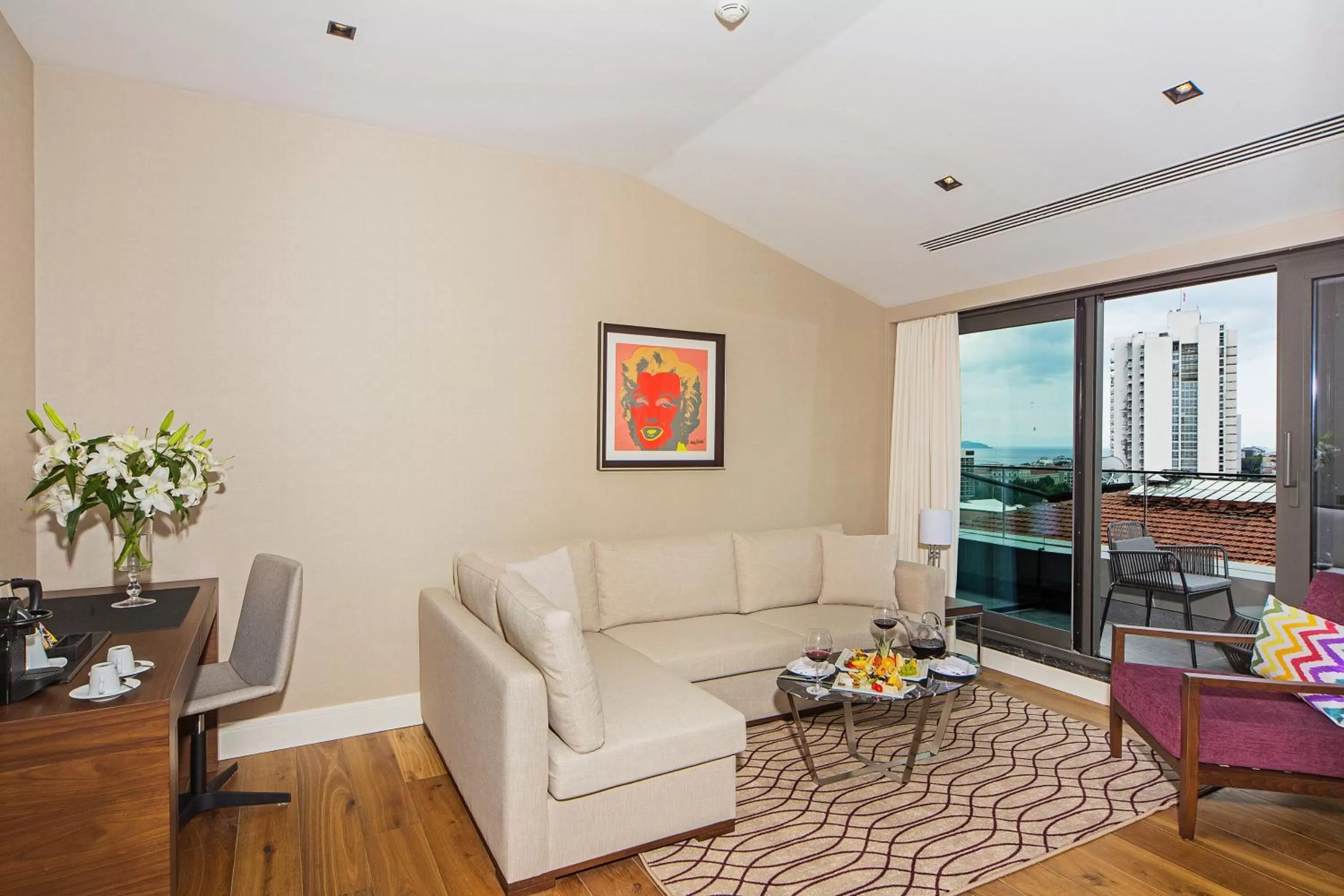 Patio in Arts Hotel Harbiye - Special Class