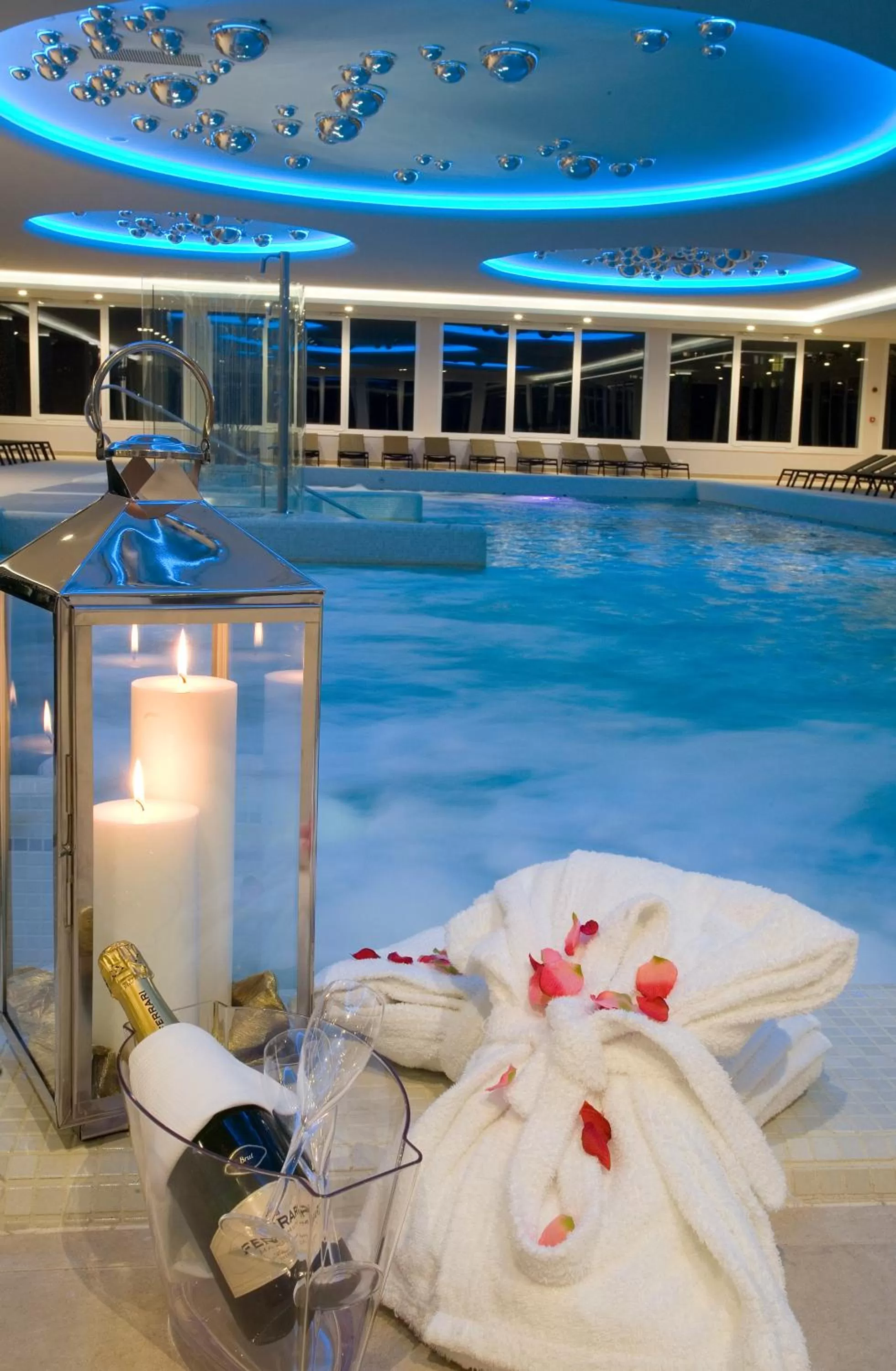 Swimming pool in Hotel Terme Venezia