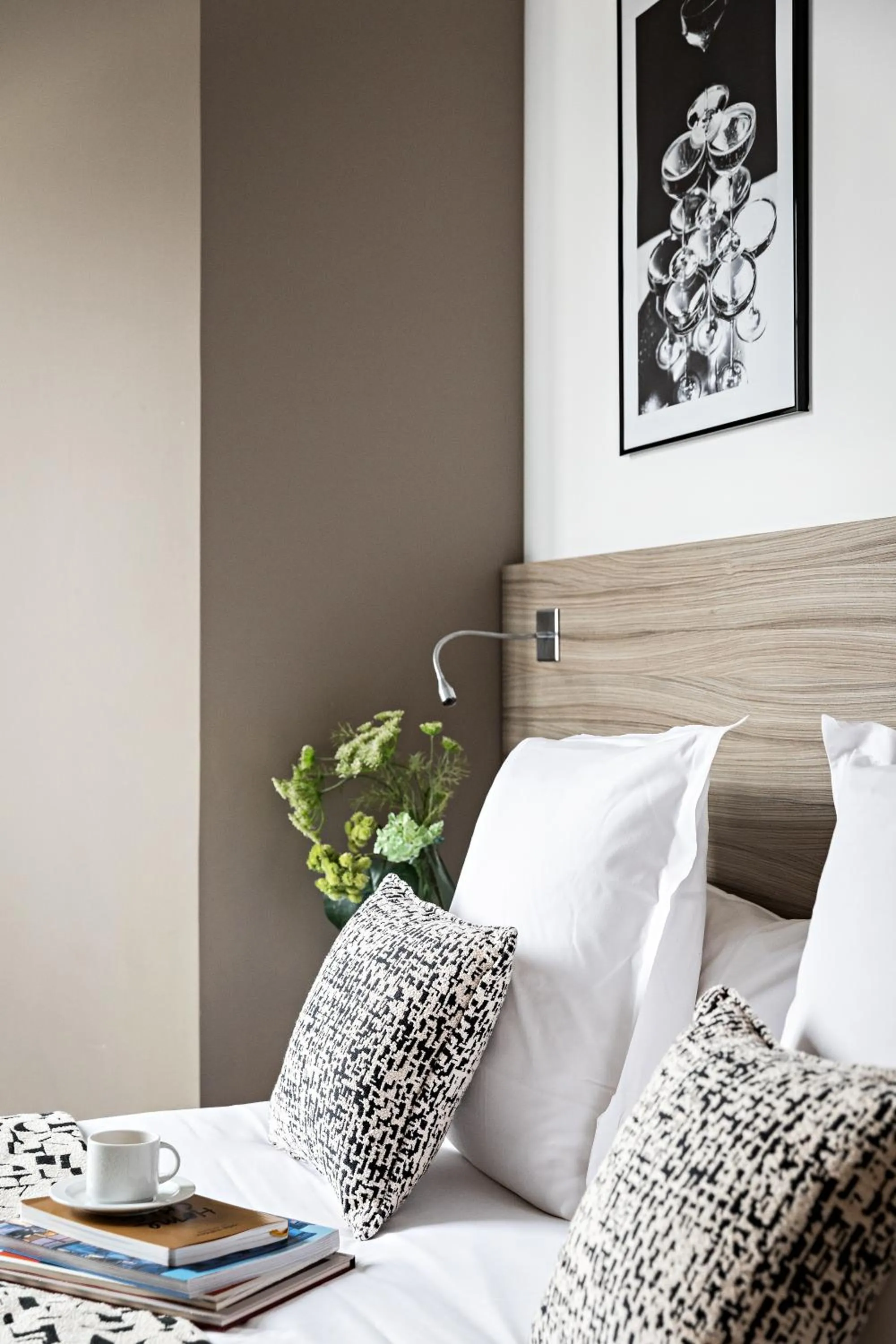 Bed in Best Western Paris Porte de Versailles