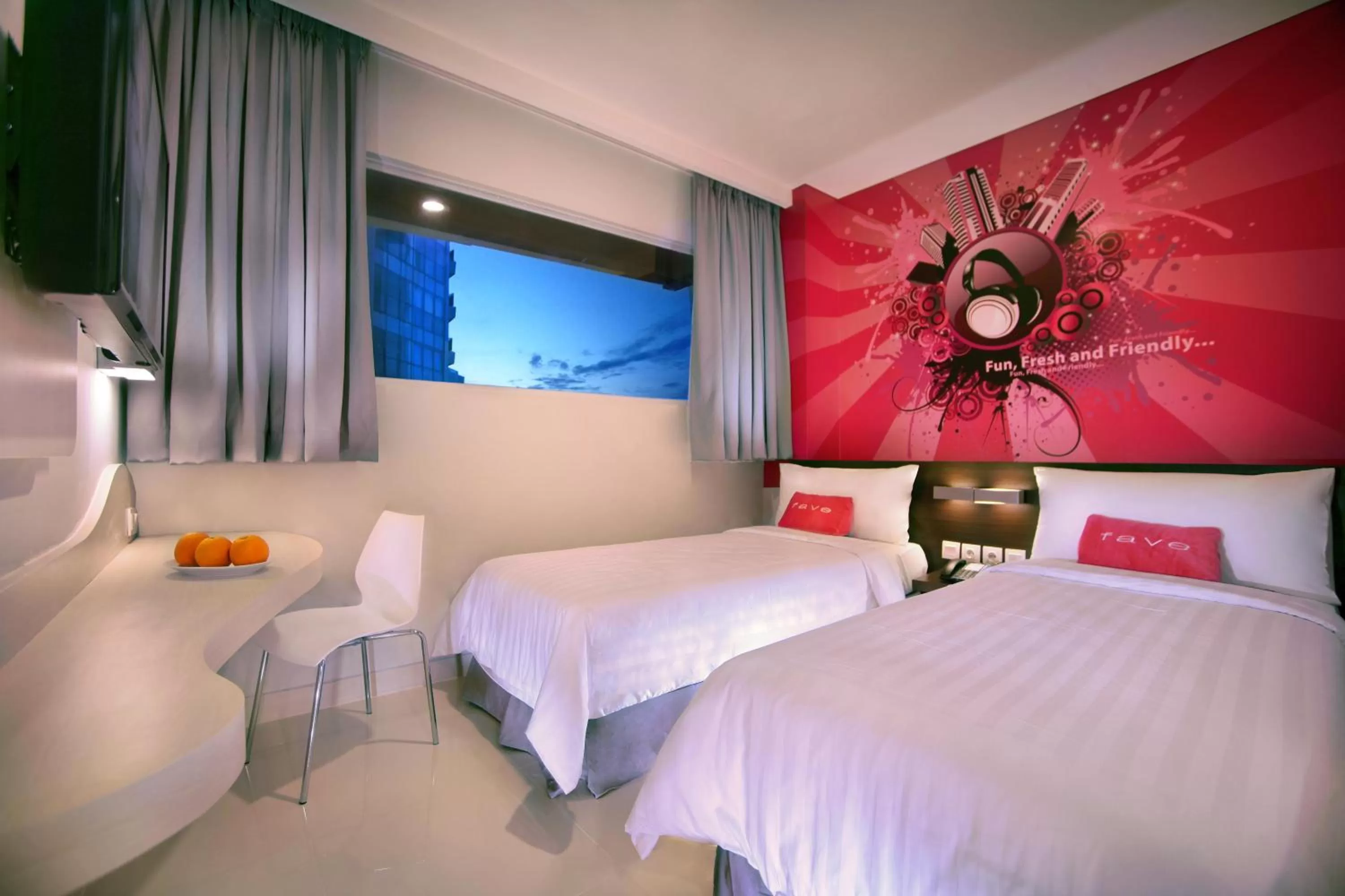 Bed in favehotel Gatot Subroto Jakarta