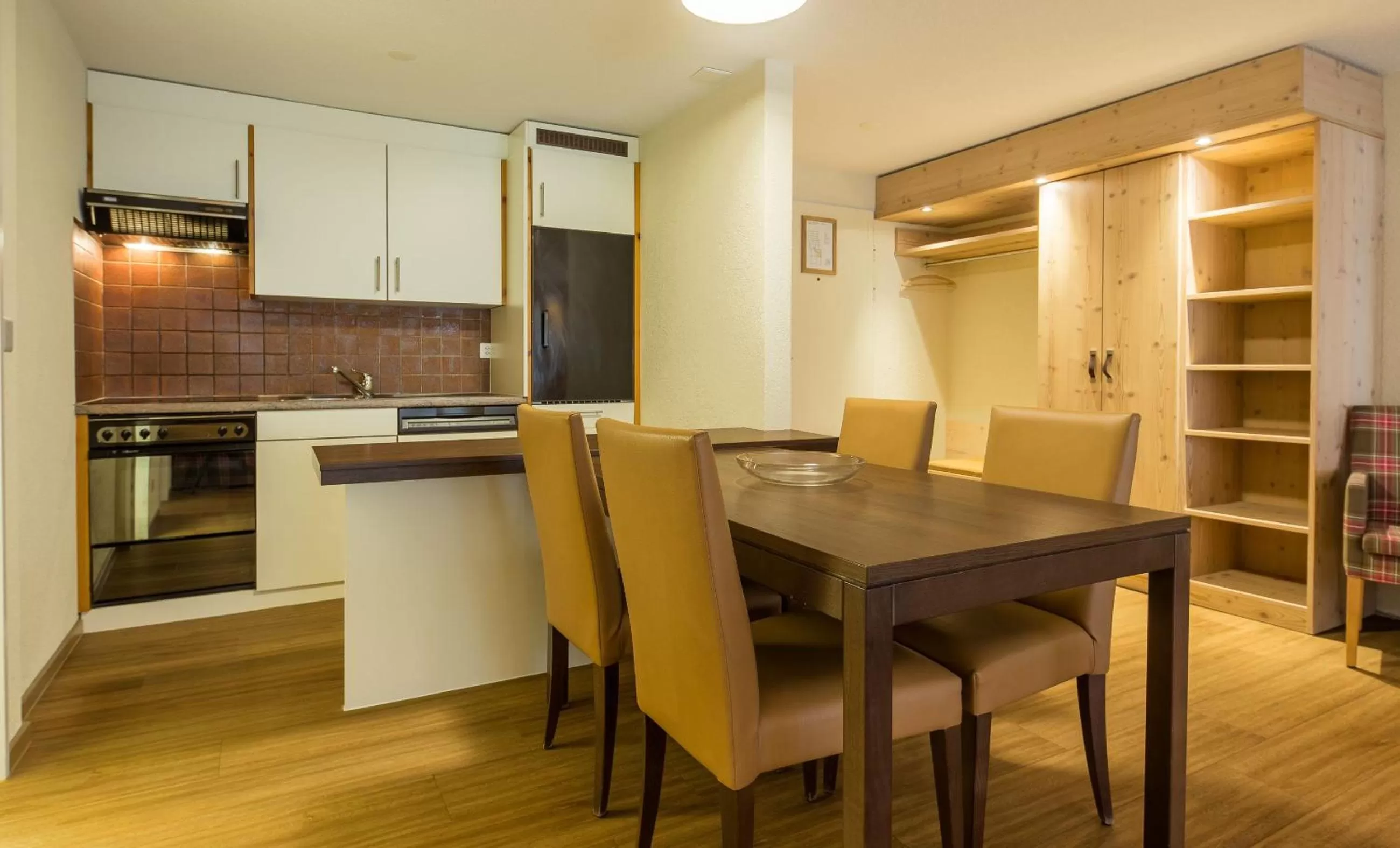 Kitchen or kitchenette in Hotel Derby