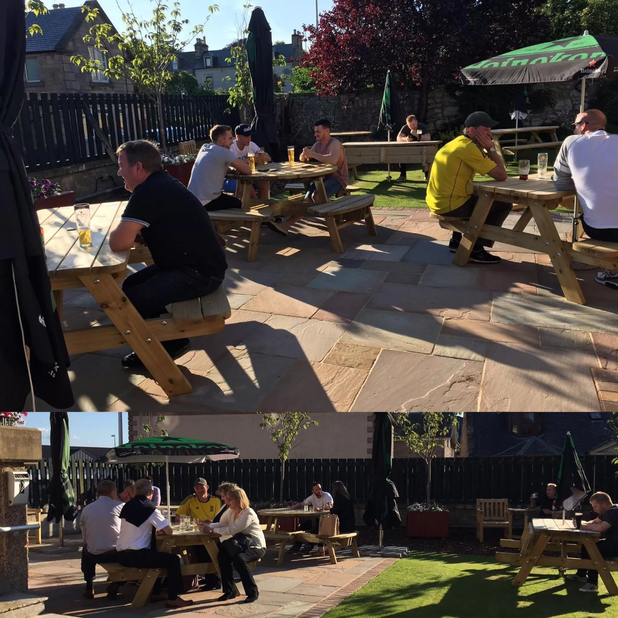 Patio in Laichmoray Hotel