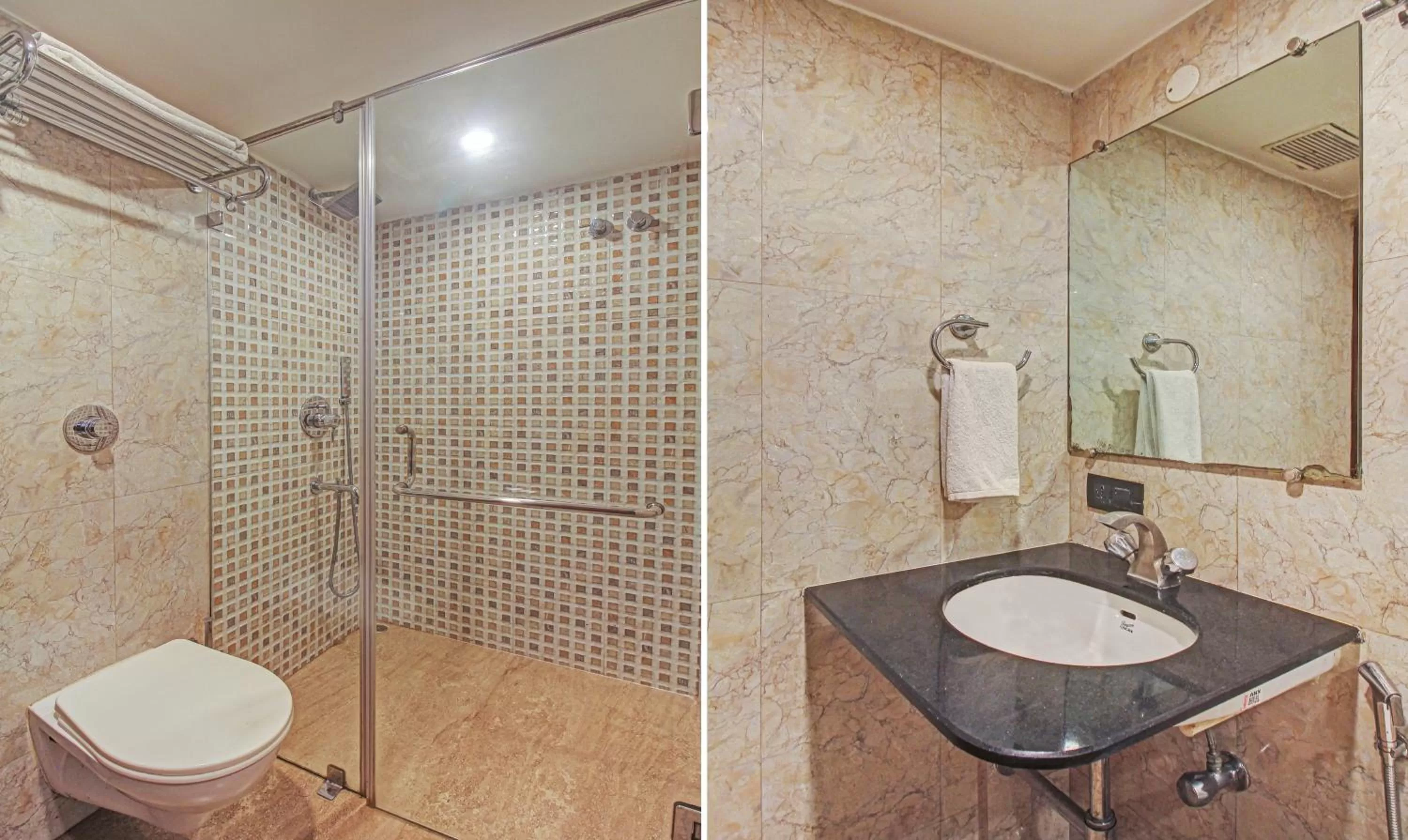 Bathroom in Treebo Tryst Dee Empresa