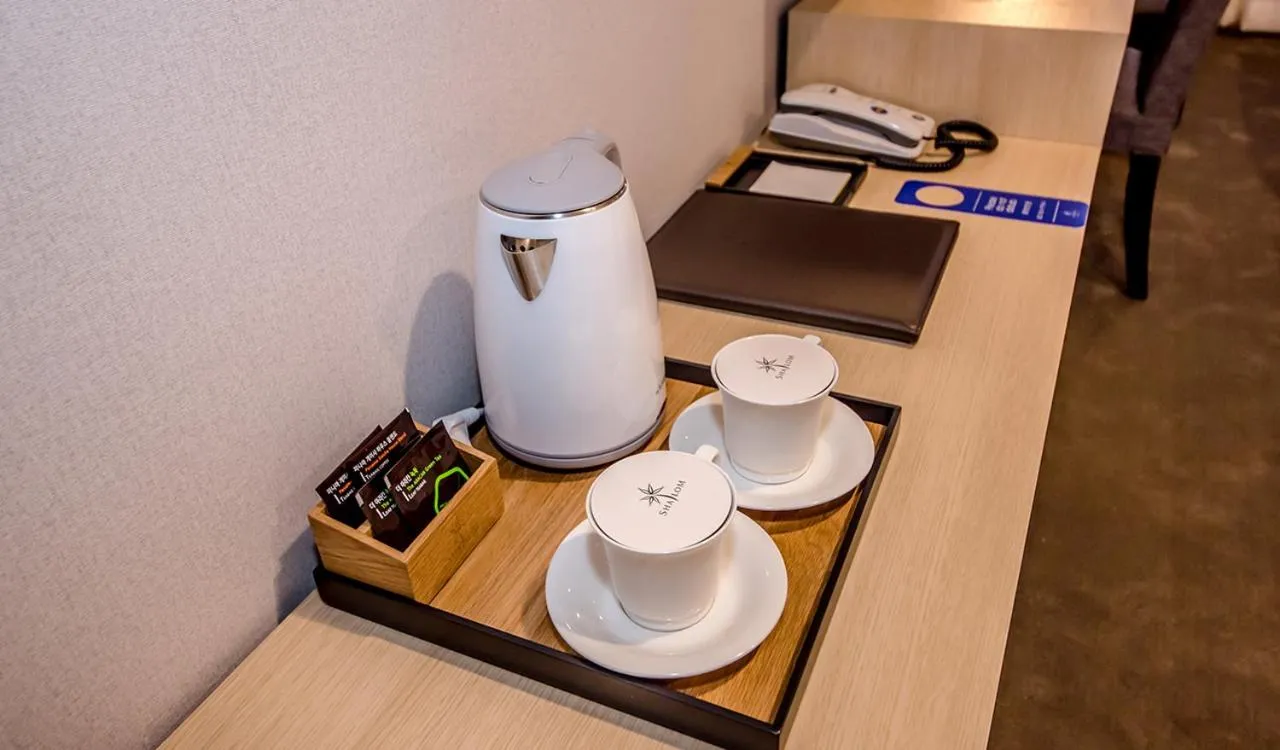 Coffee/tea facilities in Hotel Shalom Jeju