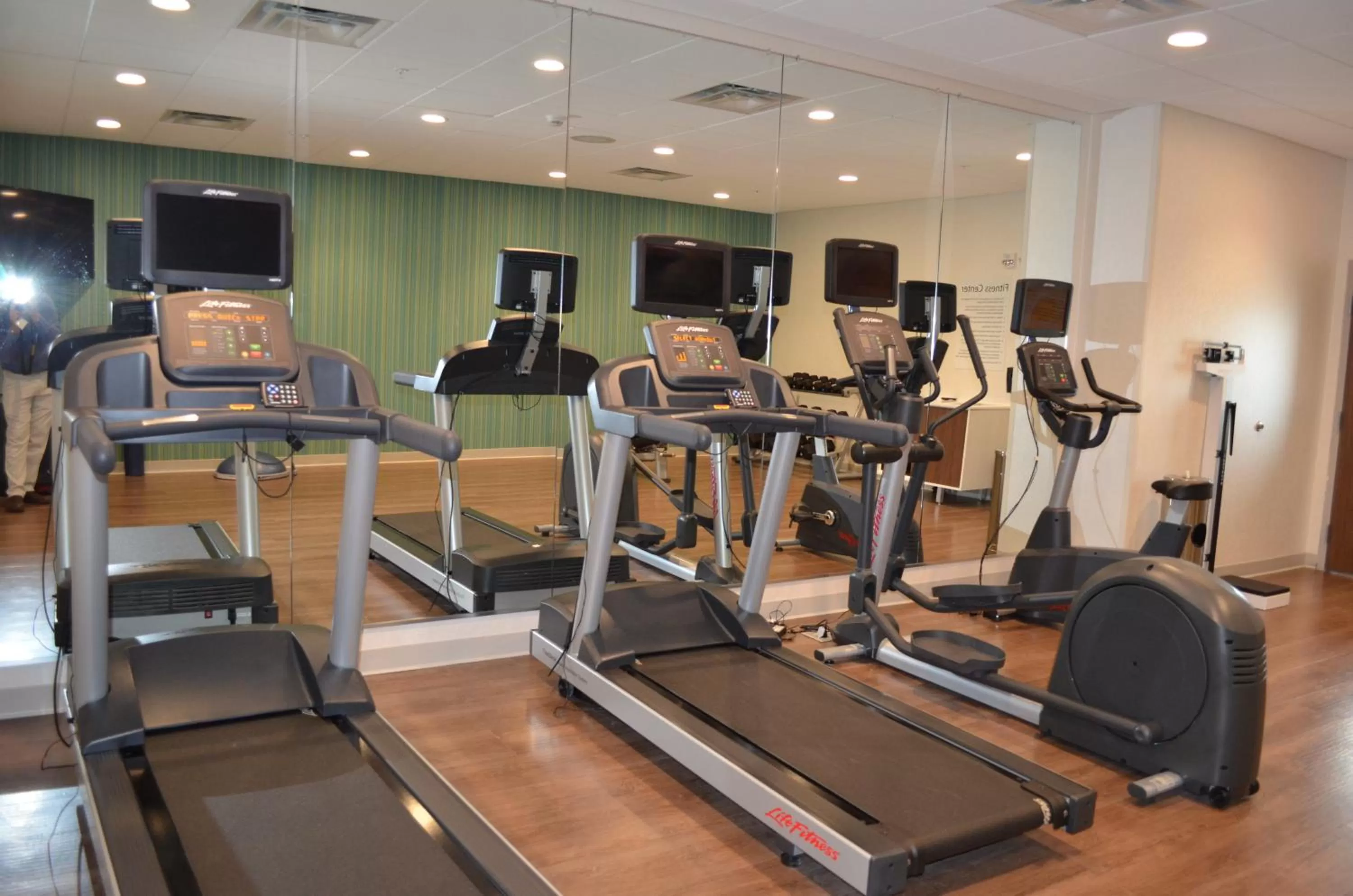 Fitness centre/facilities in Holiday Inn Express & Suites - Charlotte NE - University Area by IHG