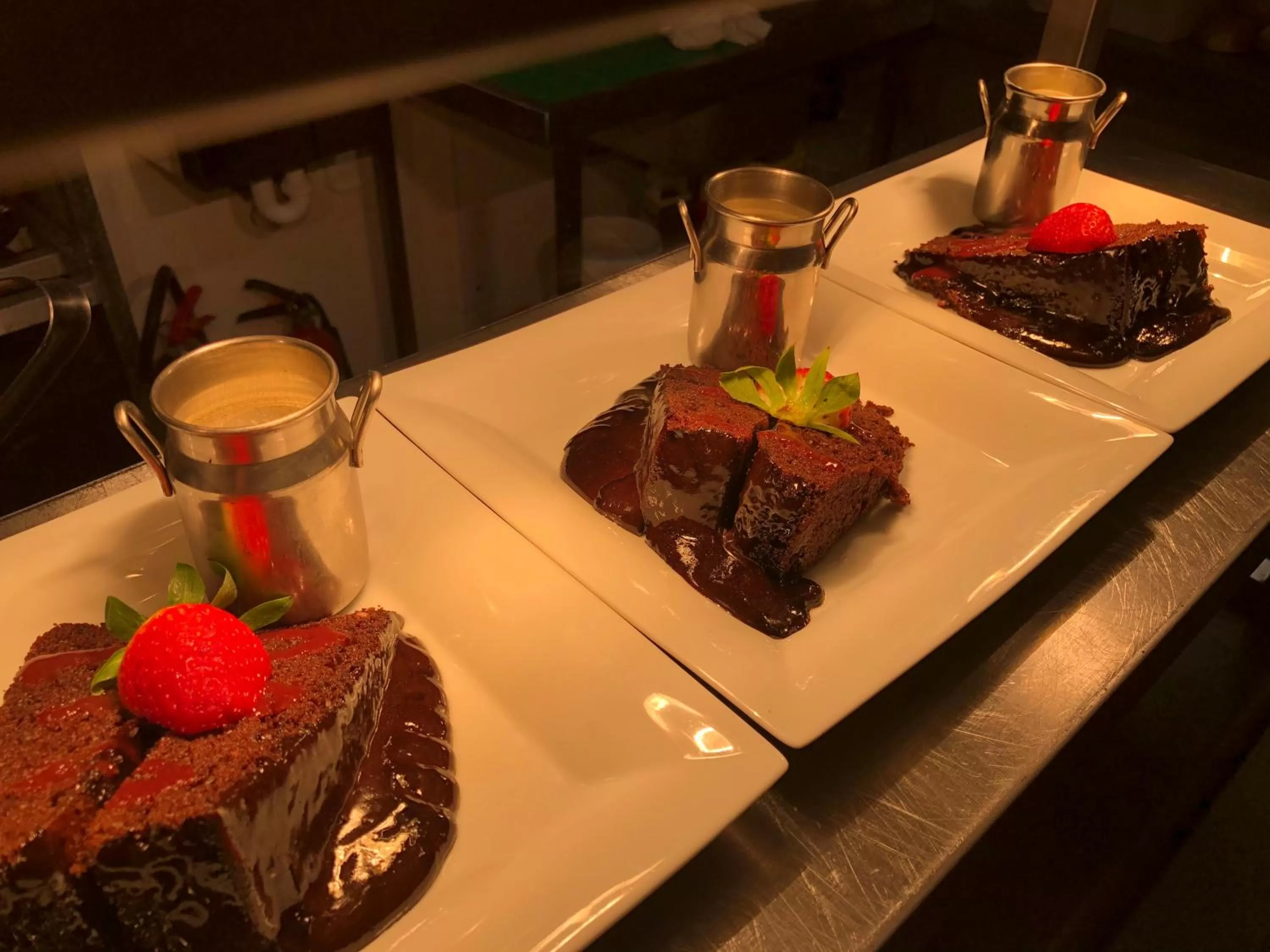 Food in The Black Swan Hotel