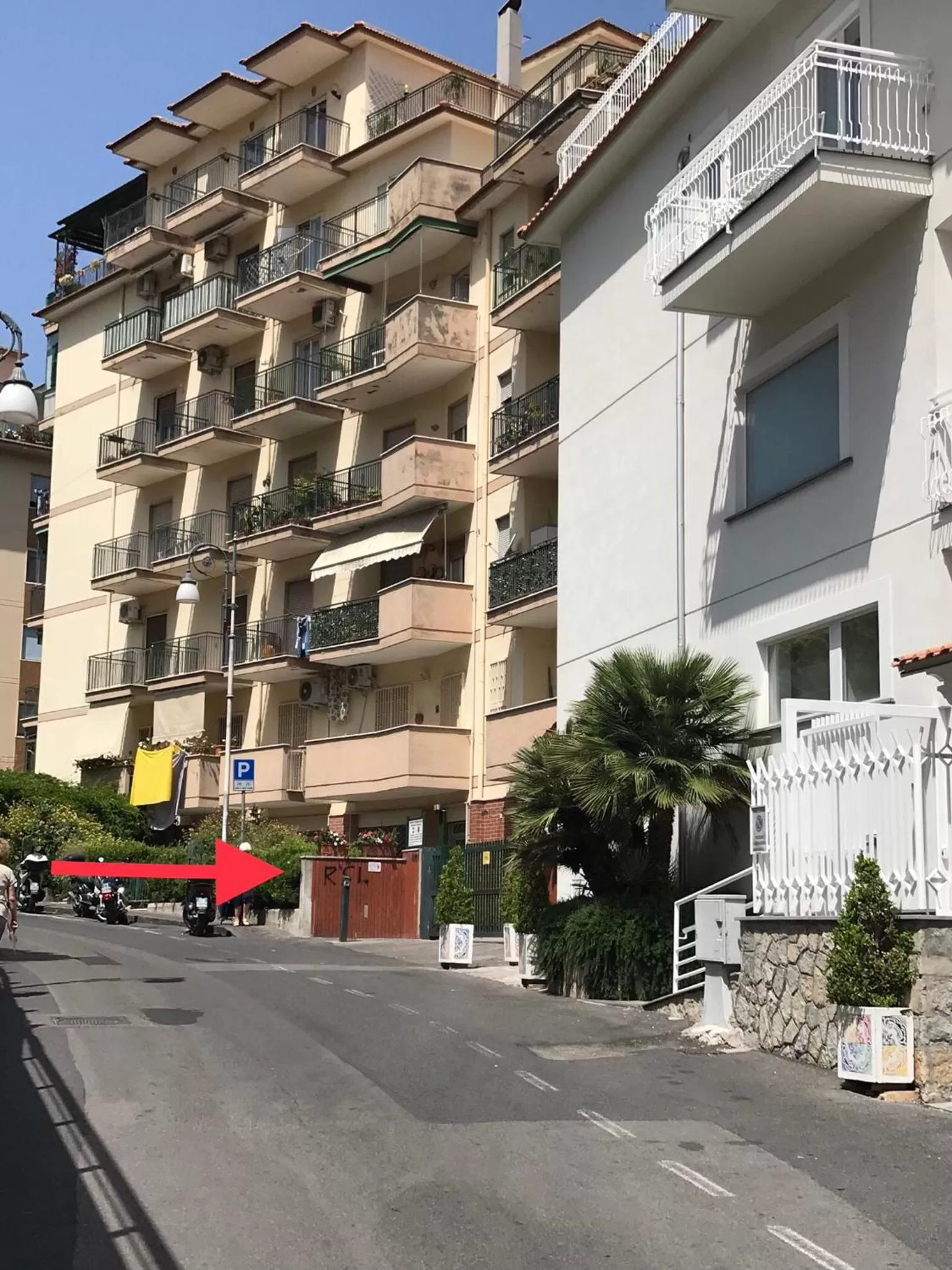 Property building in Al Parco Primavera B&B