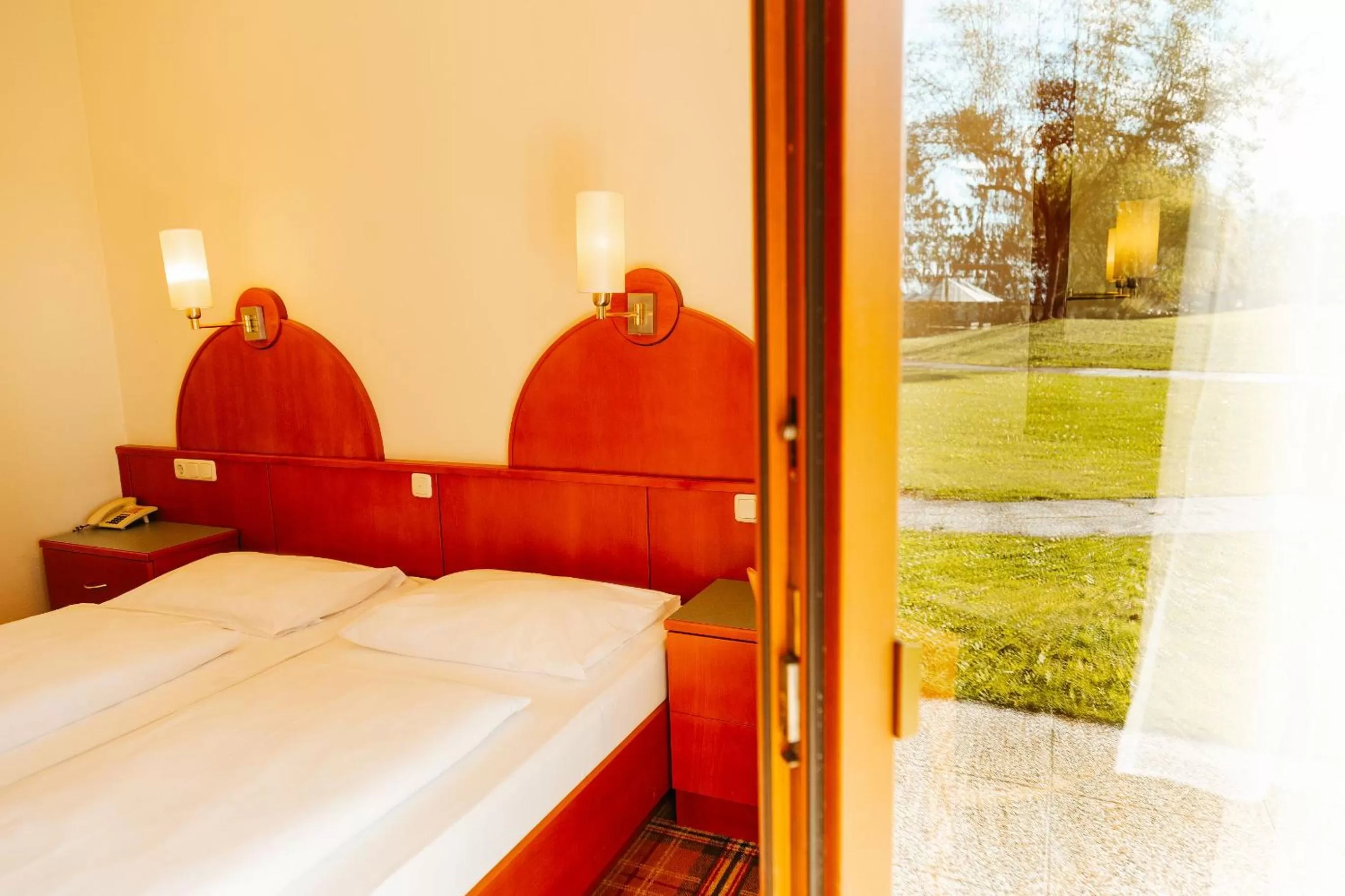 Bed in Hotel Liebmann