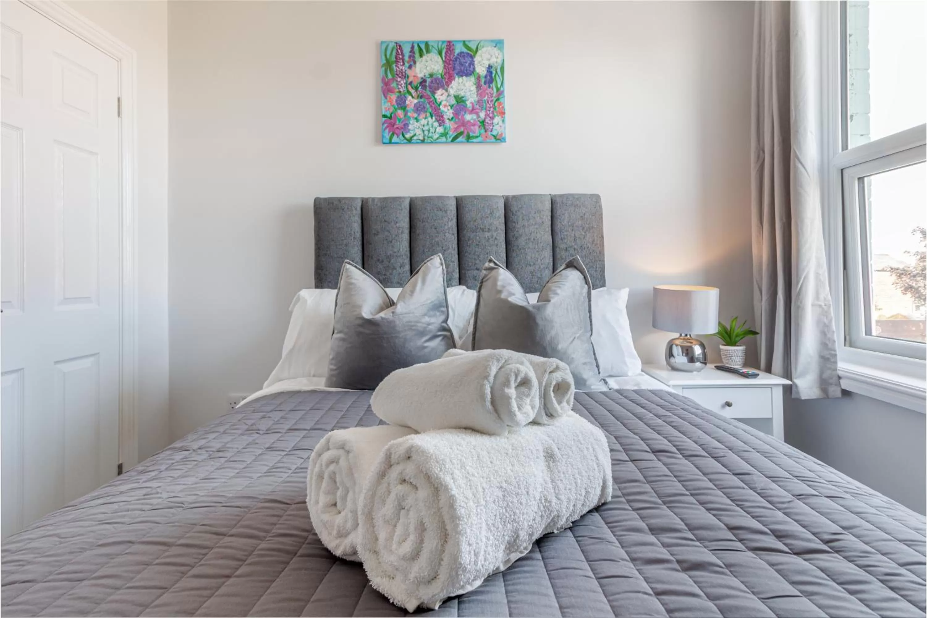 Bed in Host & Stay - The Bull Inn, 3 Double Rooms