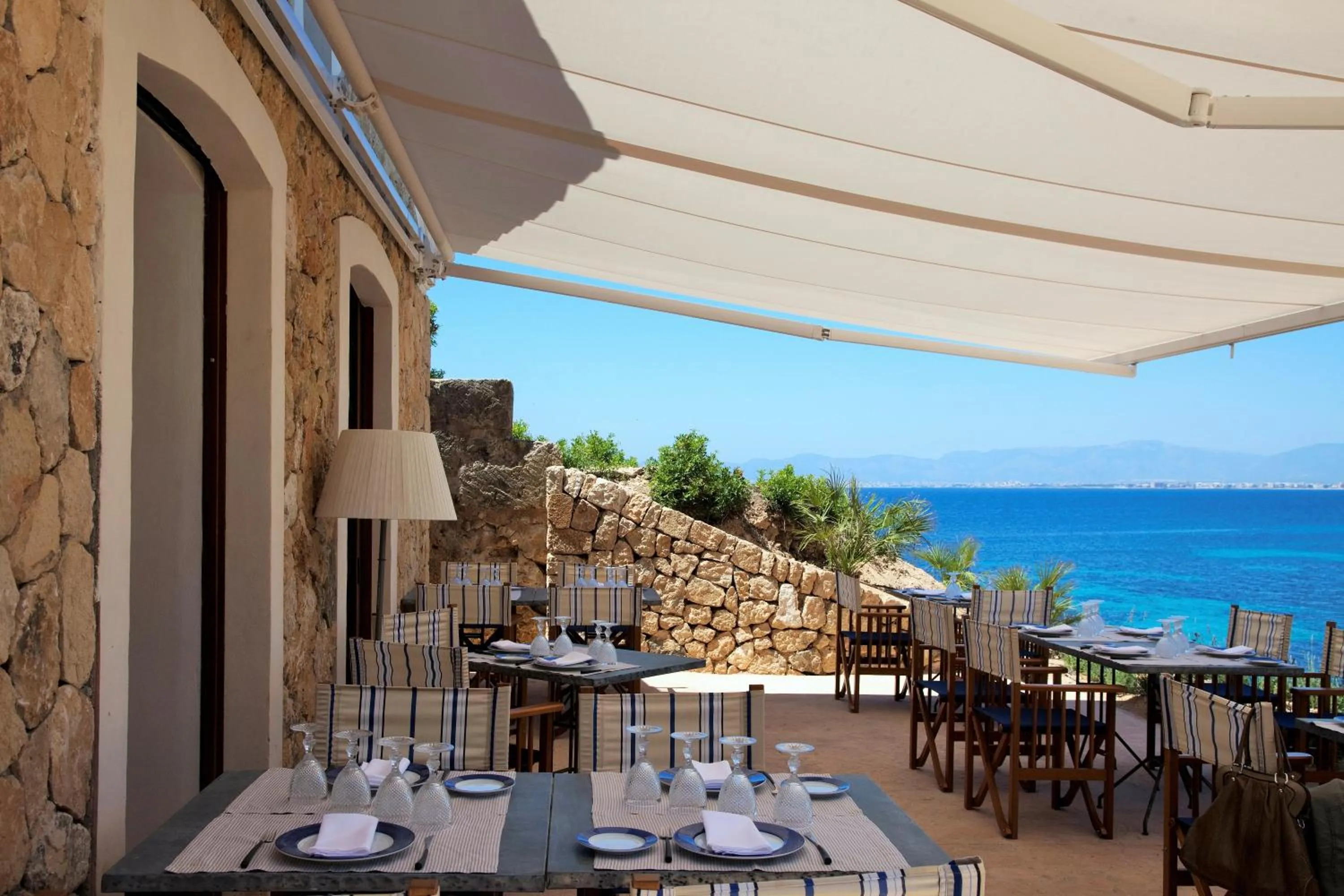 Restaurant/places to eat in Cap Rocat, a Small Luxury Hotel of the World