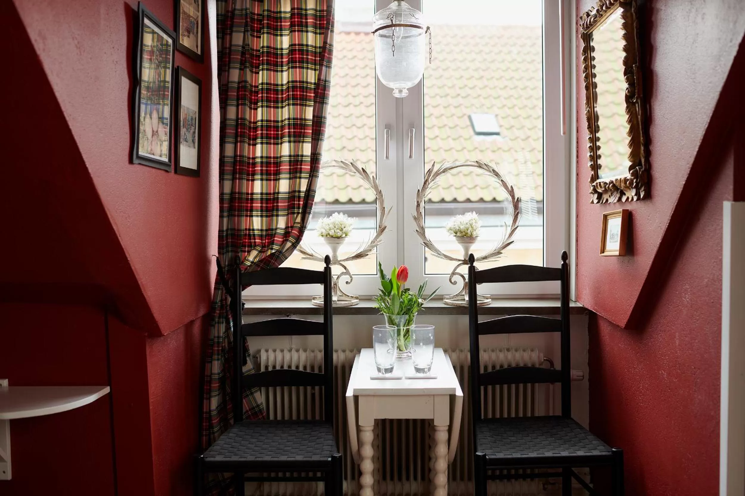 Seating area in Hotell Bäckagården