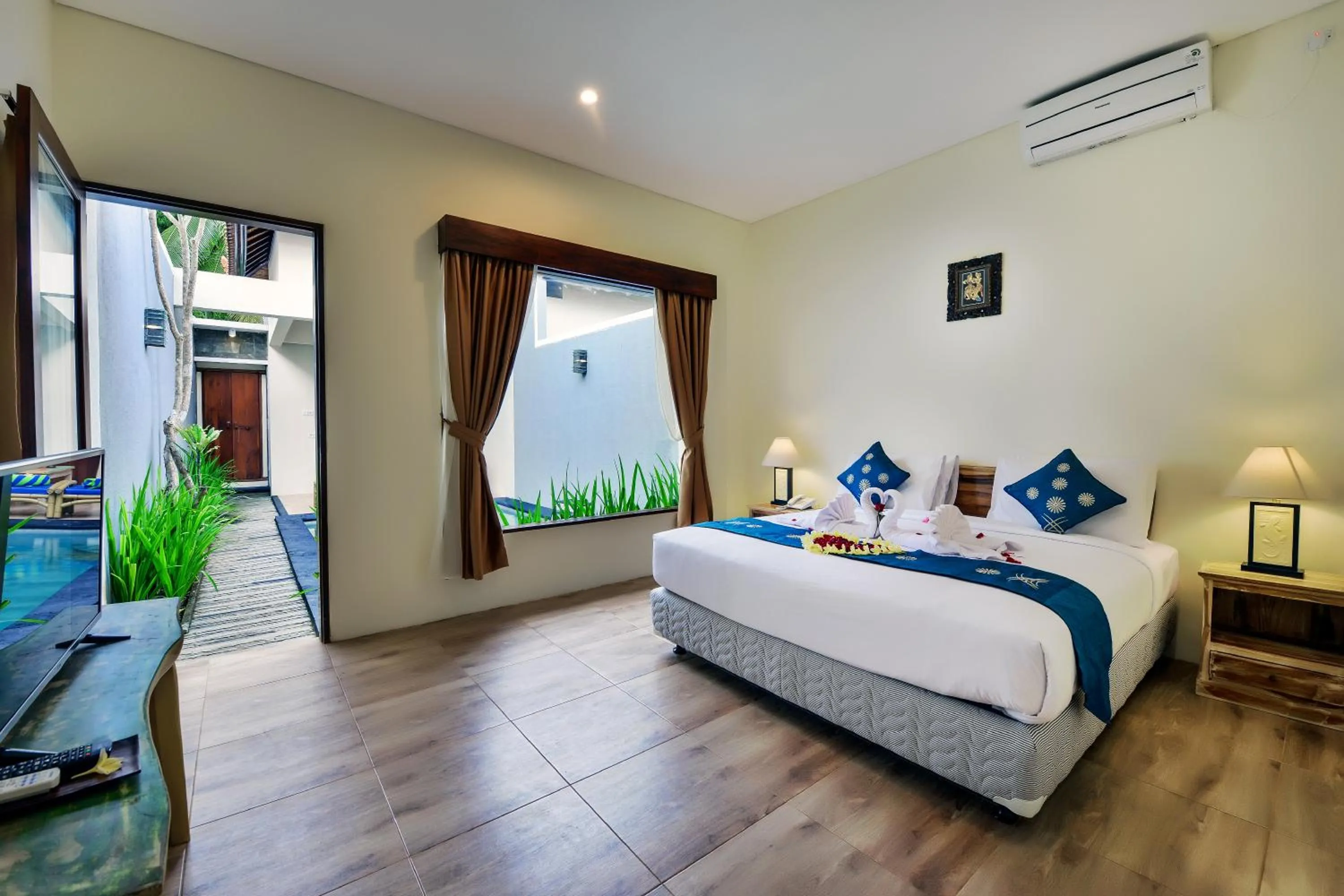 Photo of the whole room, Bed in Yoga Ubud Private Pool Villa