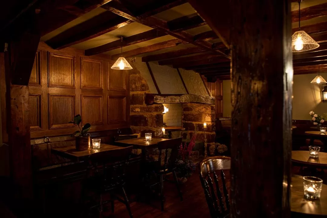 Dining area in The Filly Inn