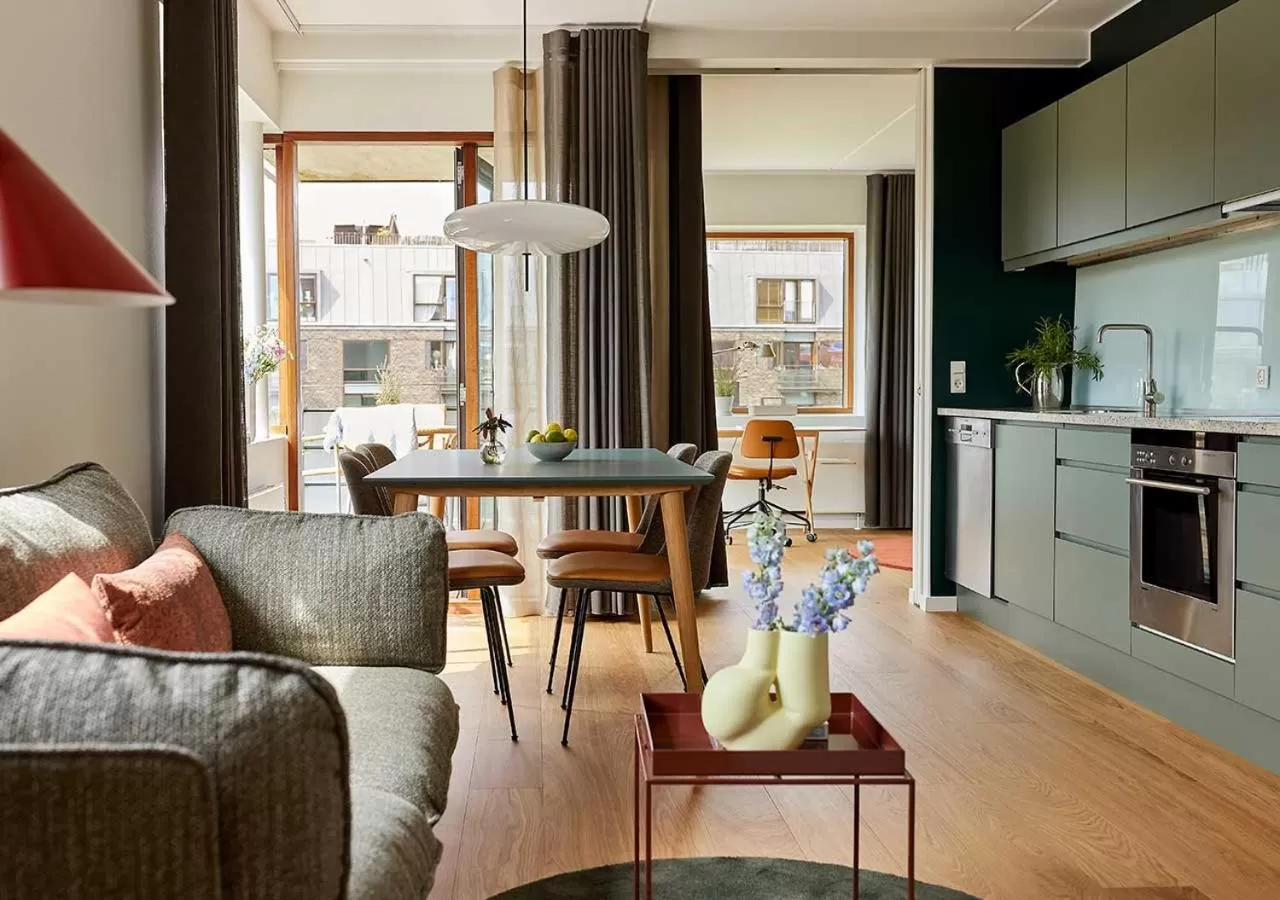 Living room in Charlottehaven