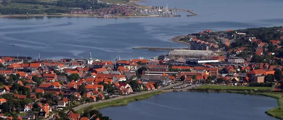 Bird's-eye View in Hotel Tante Lemvig