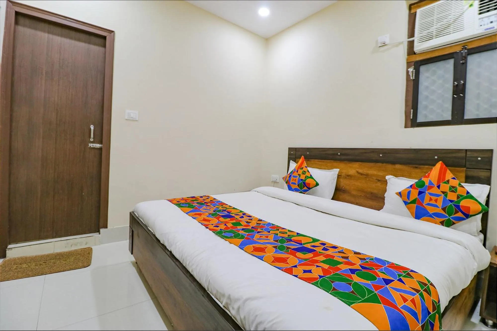 Bed in FabExpress Kartikey Inn